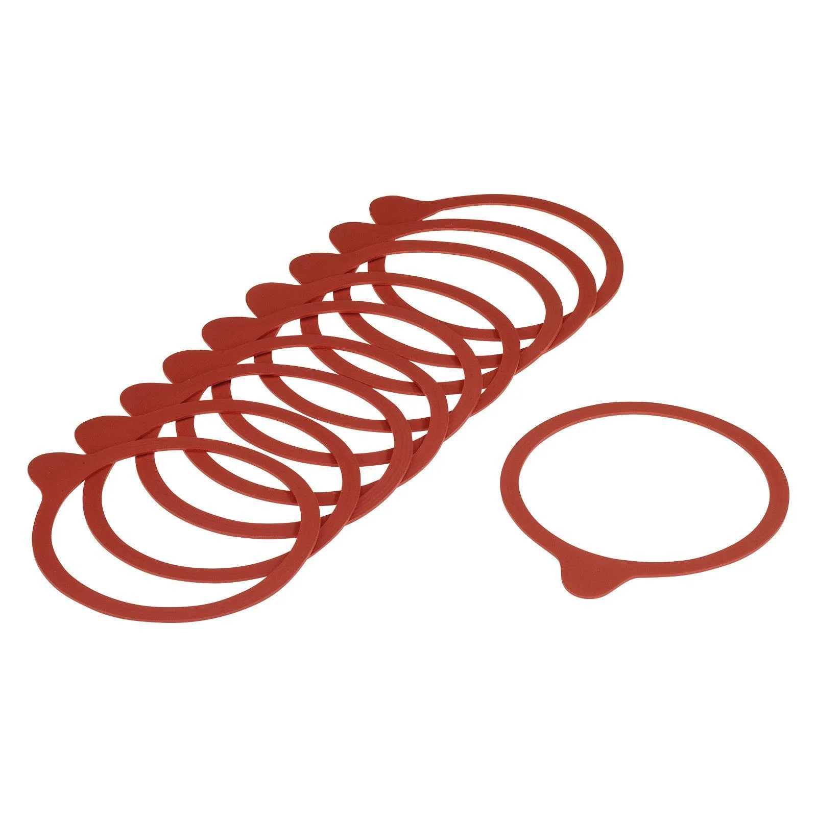 Einkoch-Gummiringe, 112 x 128 mm, Einfüllmündung 120 mm, 10 Stück - 5