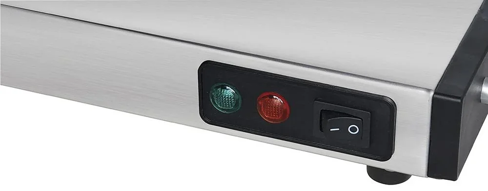 Warmhalteplatte 9,5 x 53,5 x 25 cm - 0