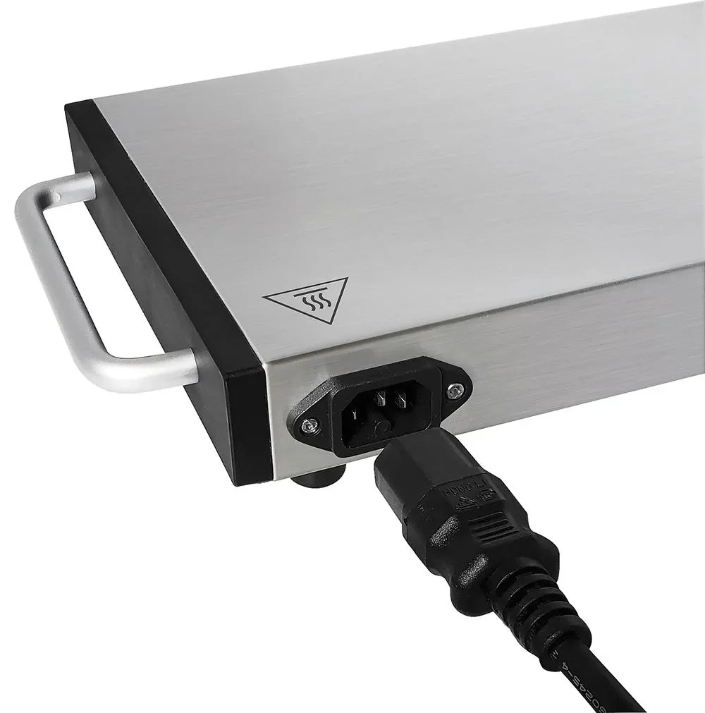 Warmhalteplatte 9,5 x 53,5 x 25 cm - 1