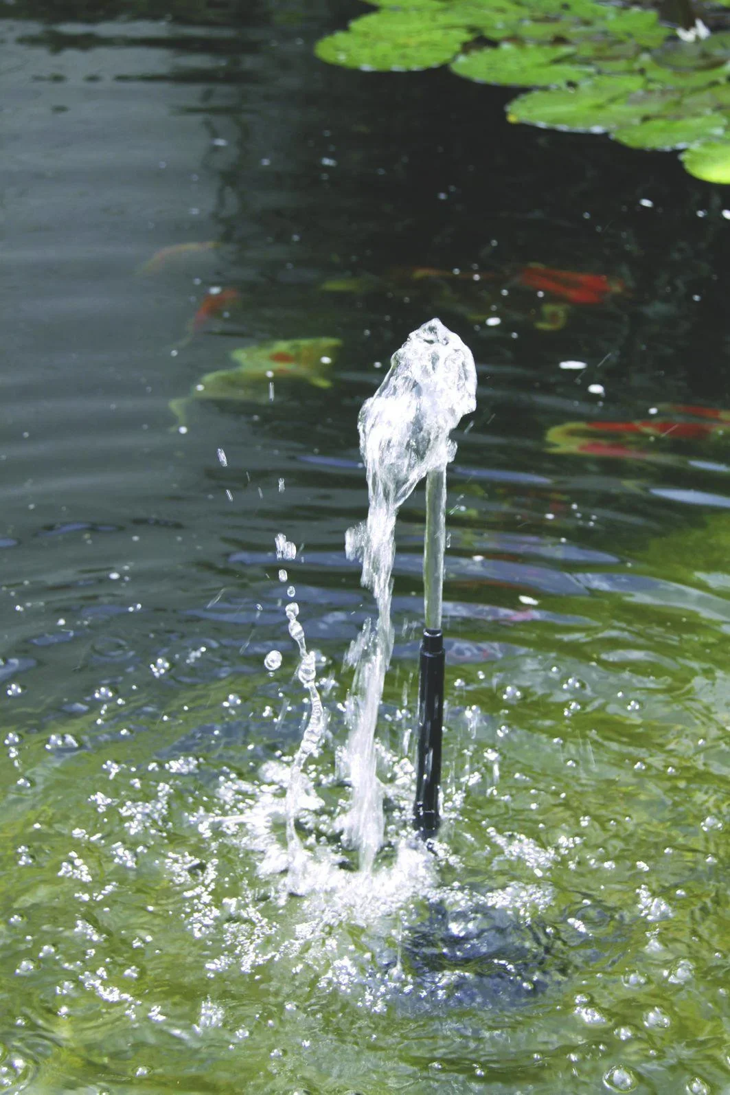 Teichpumpe "Milano" mit Trockenlaufschutz, Steigrohre und Sprinkler, 750 l/h - 2