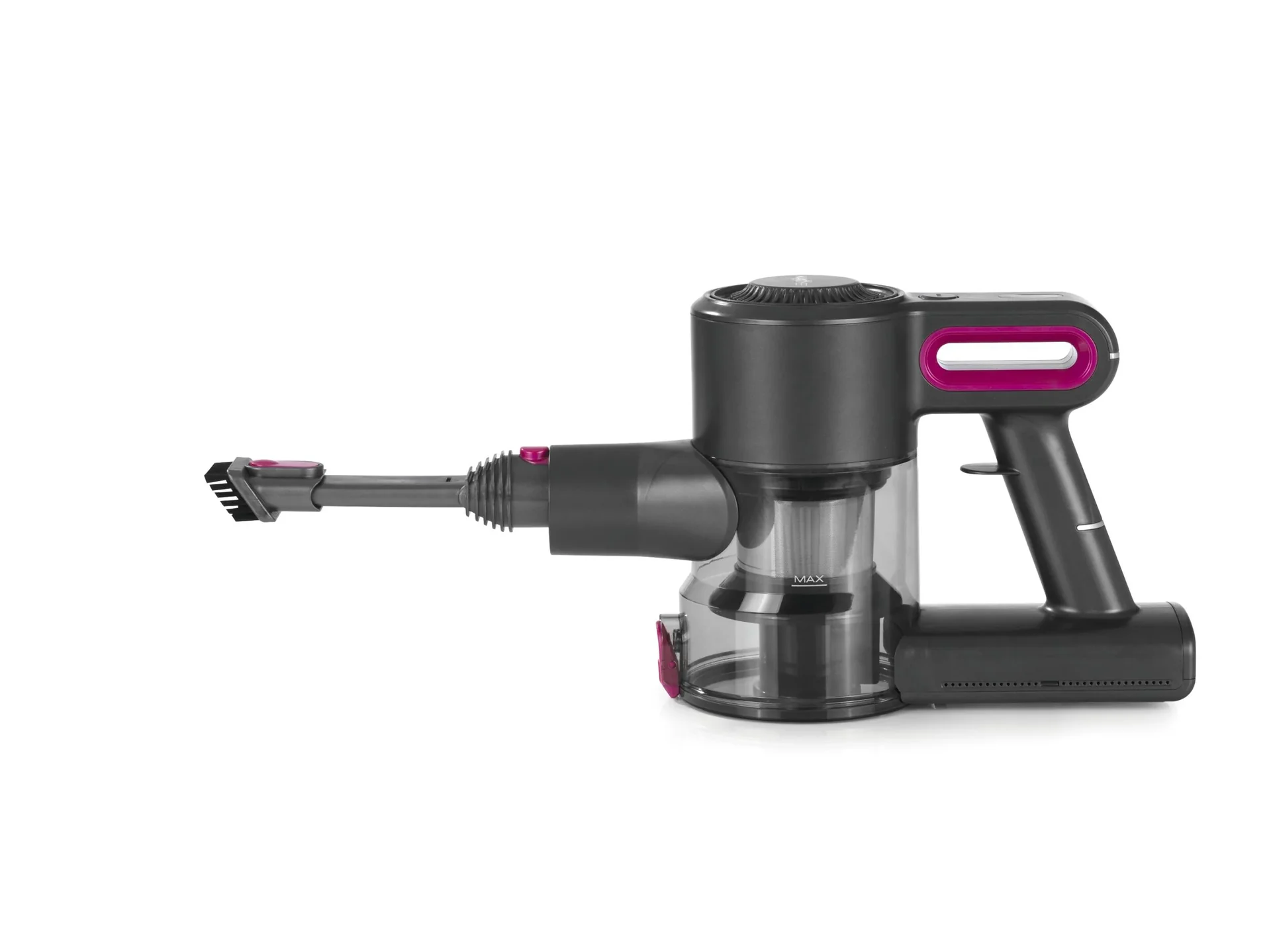 Akku-Hand- und Bodenstaubsauger, Saugkraftregulierung, 3-fach-Filter, mit Wandhalterung und LED-Beleuchtung, 150 Watt - 7