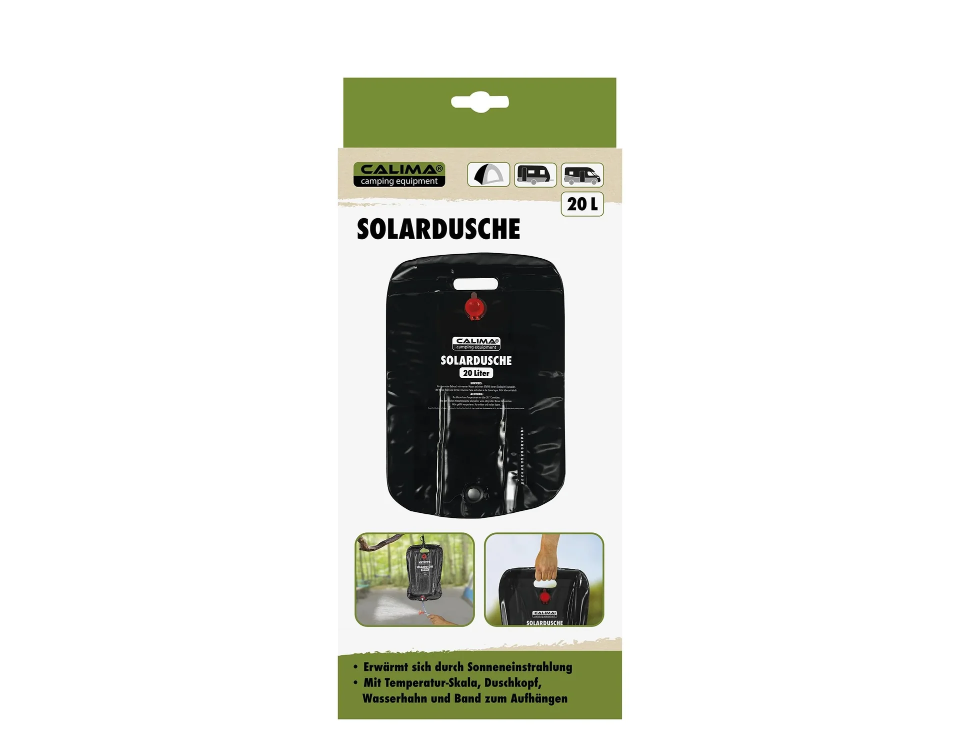 Solardusche, 20 l, PVC - 7