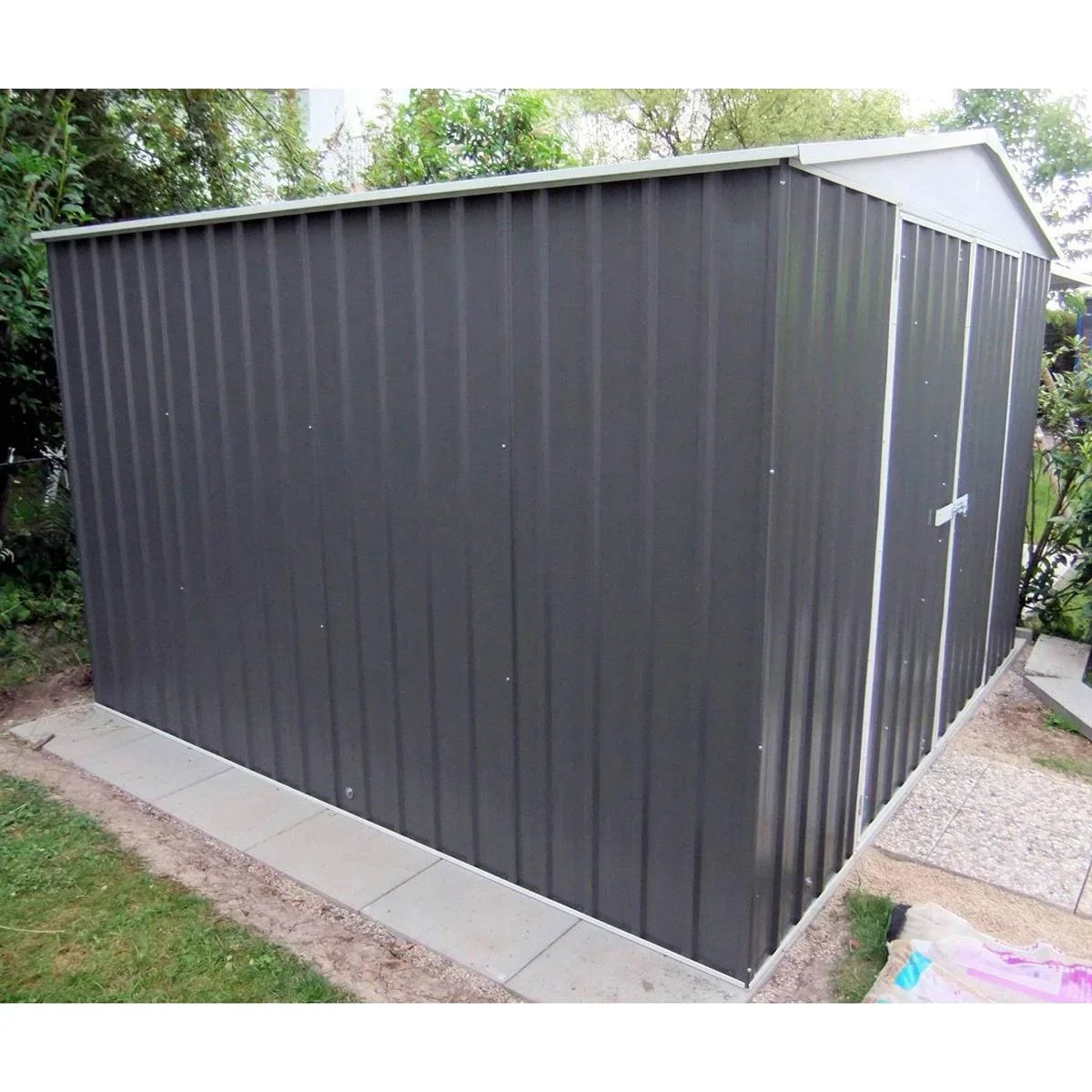 Absco Regent WG30292RK Metallschuppen - 300x292x206 cm - 2