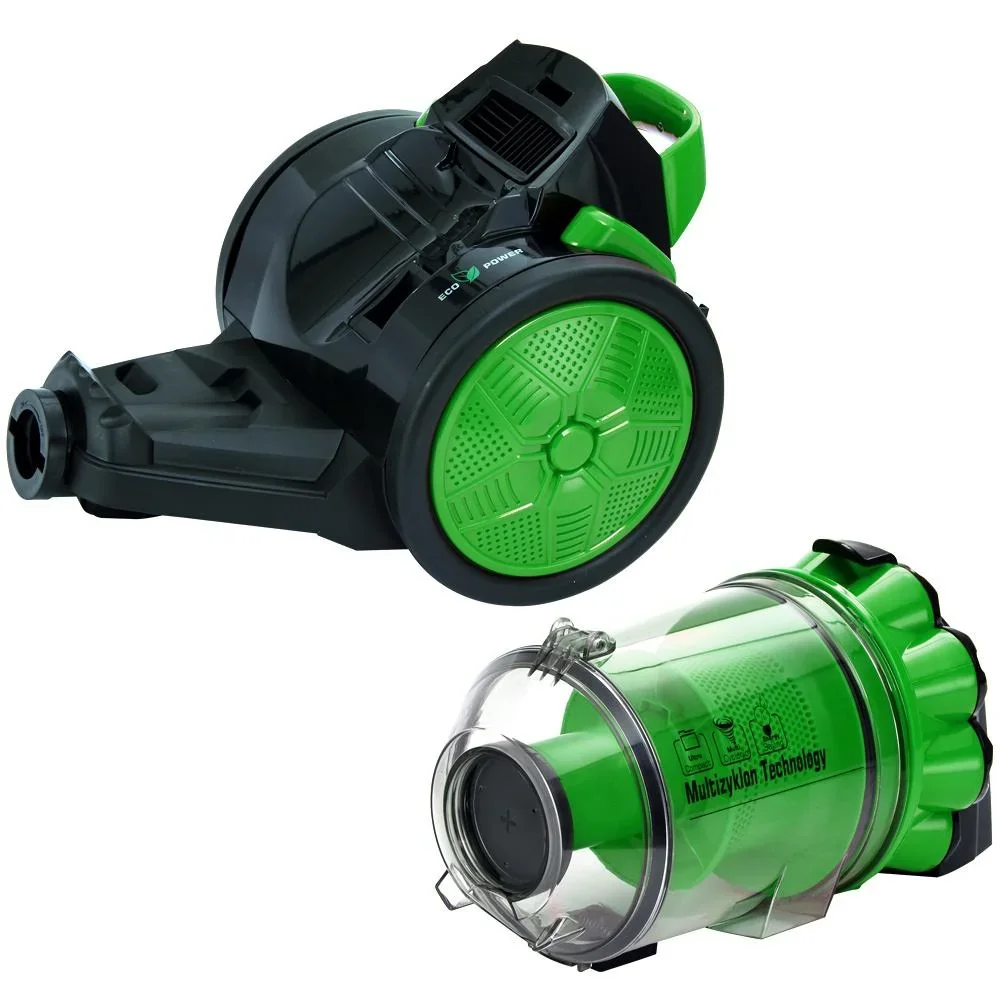 Staubsauger - max. 900 Watt - Eco Power - Multi Zyklon Grün - 0