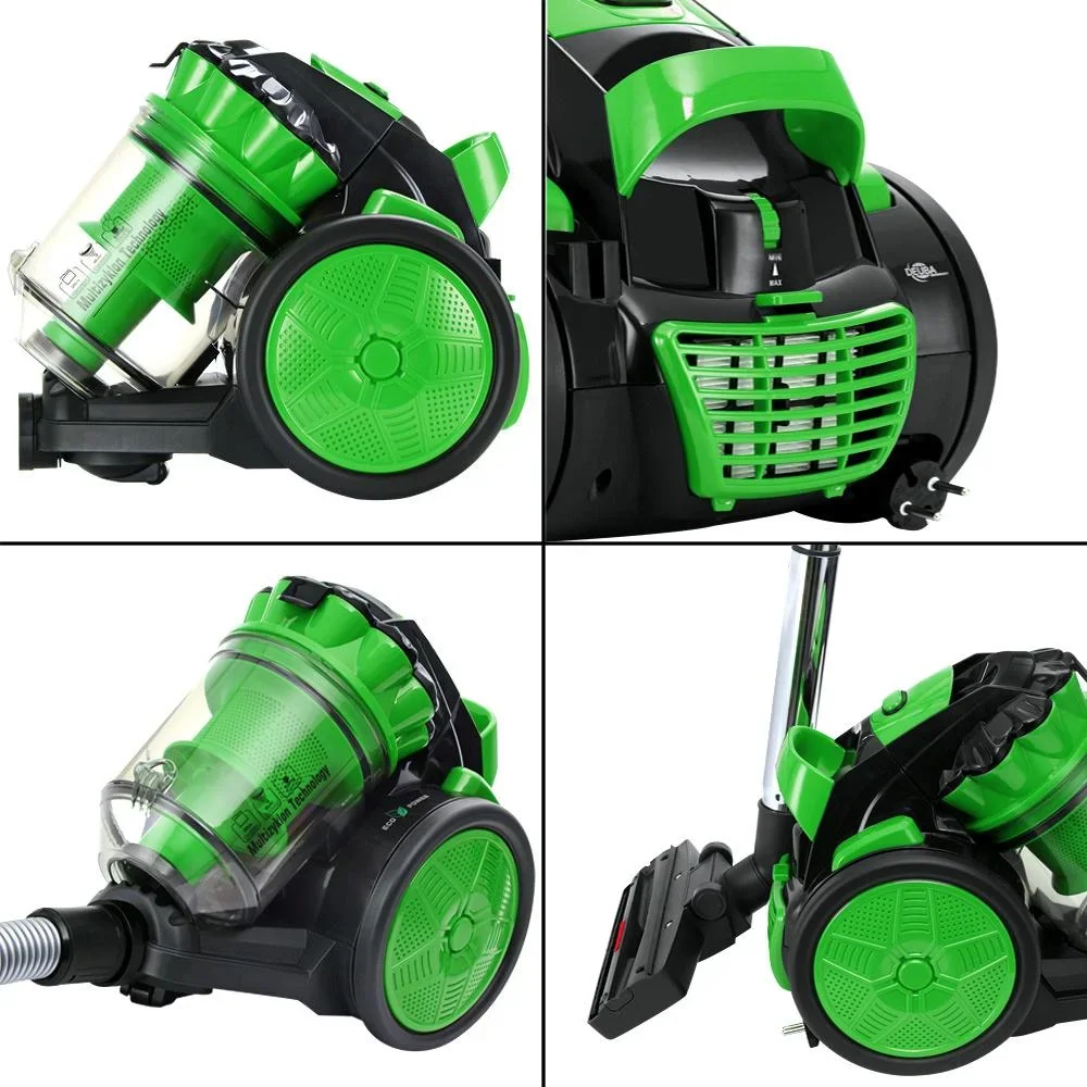 Staubsauger - max. 900 Watt - Eco Power - Multi Zyklon Grün - 5