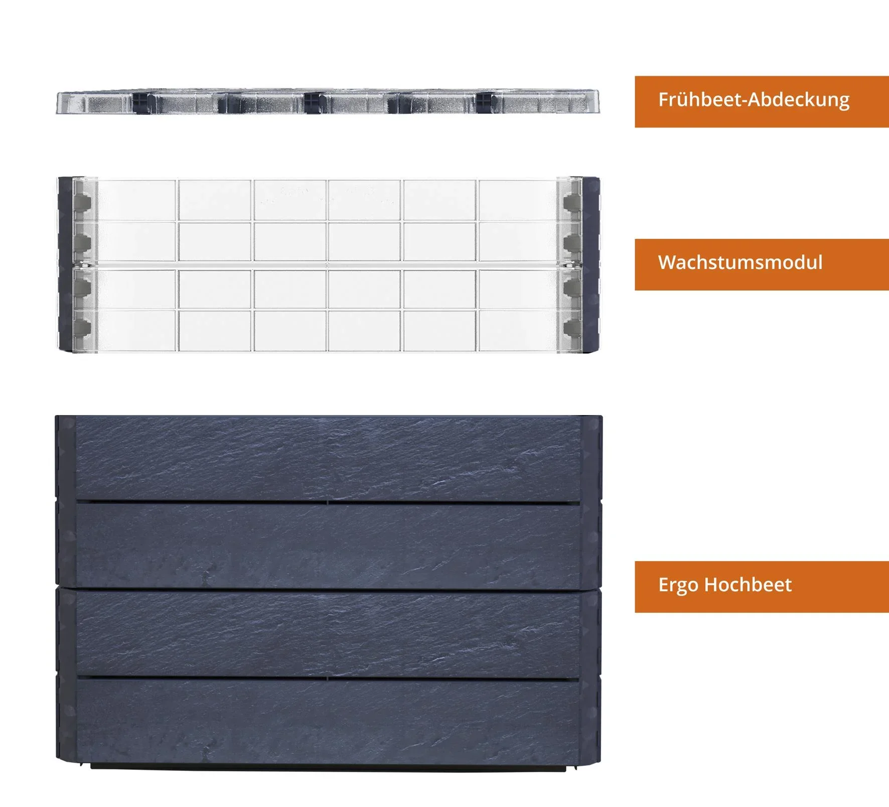 Hochbeet ERGO QUADRO TurboPlus L 80 - 2