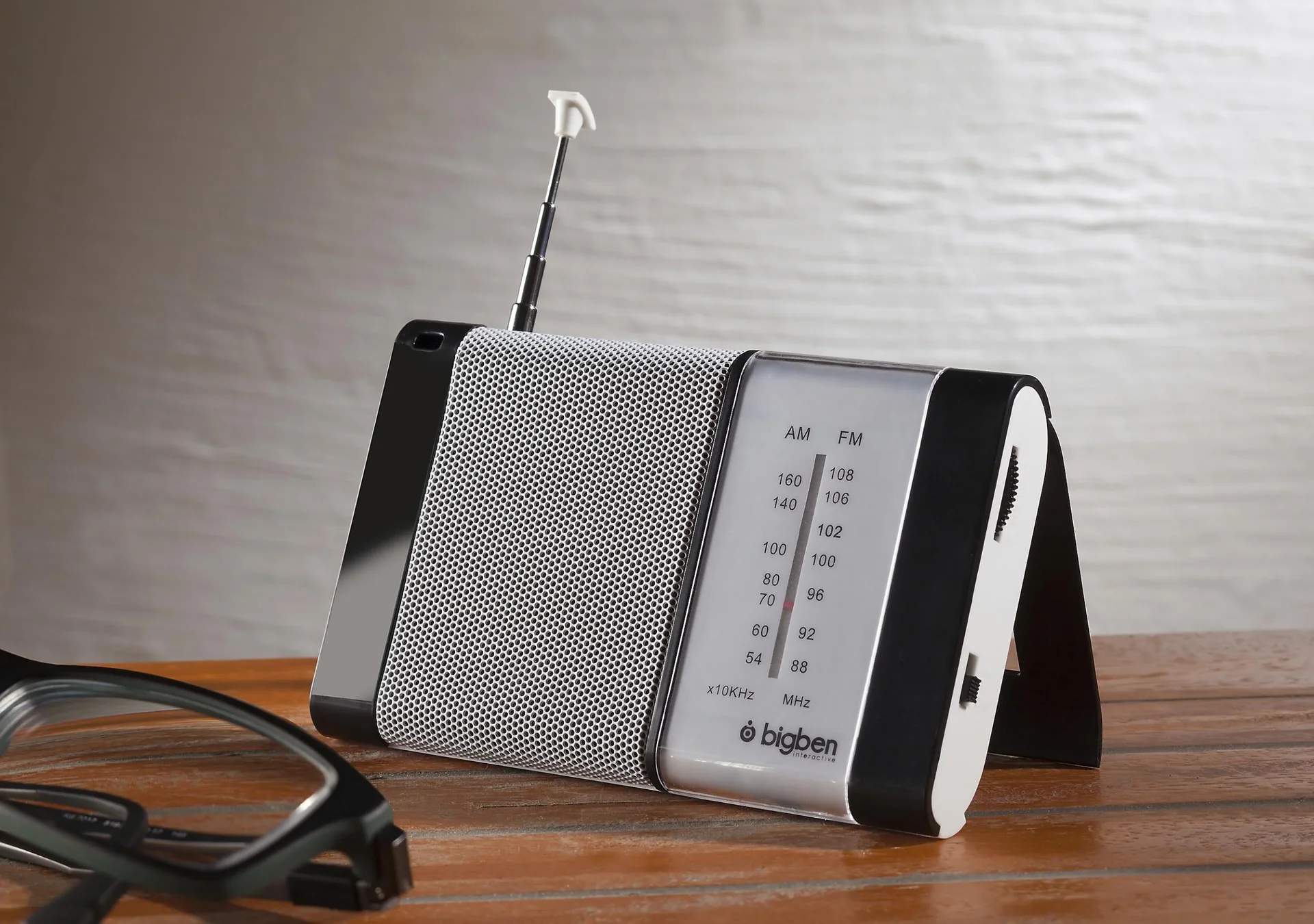 Radio AM/ FM schwarz/ weiß - 0