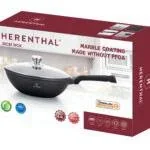 Herenthal Wokpfanne - Marmorbeschichtung - 30cm - 0