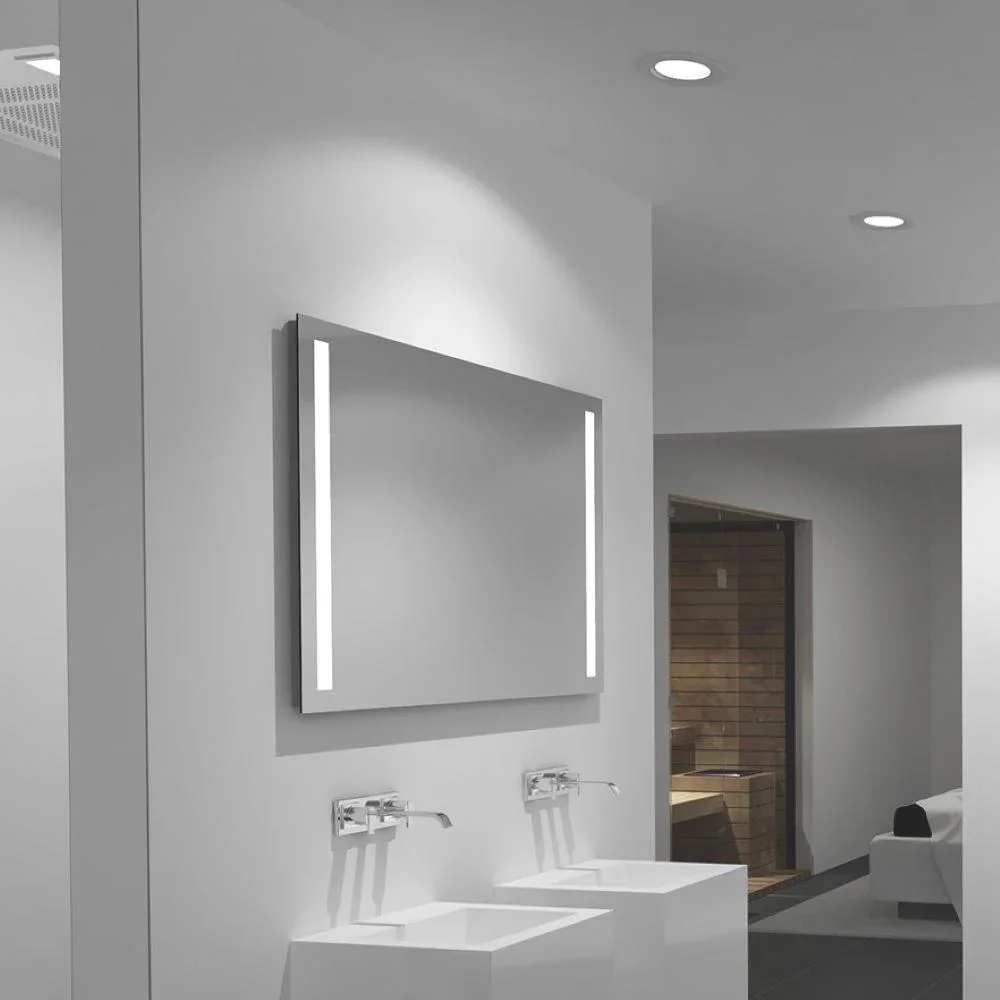 Badezimmerspiegel mit Beleuchtung, "Light" - 100 x 70 cm - Lichtfarbe neutralweiß - 4