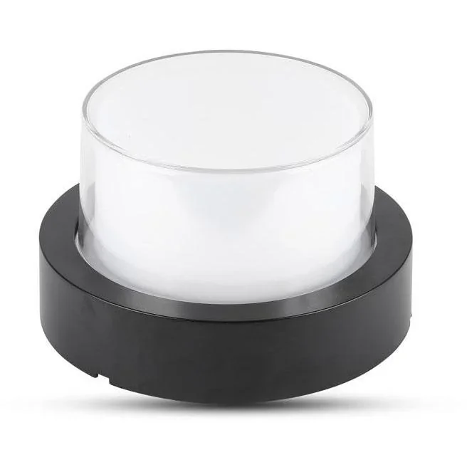 VT-831 LED-Wandleuchte - 7W - 3000K - 400 Lumen - Schwarz - Rund - 3