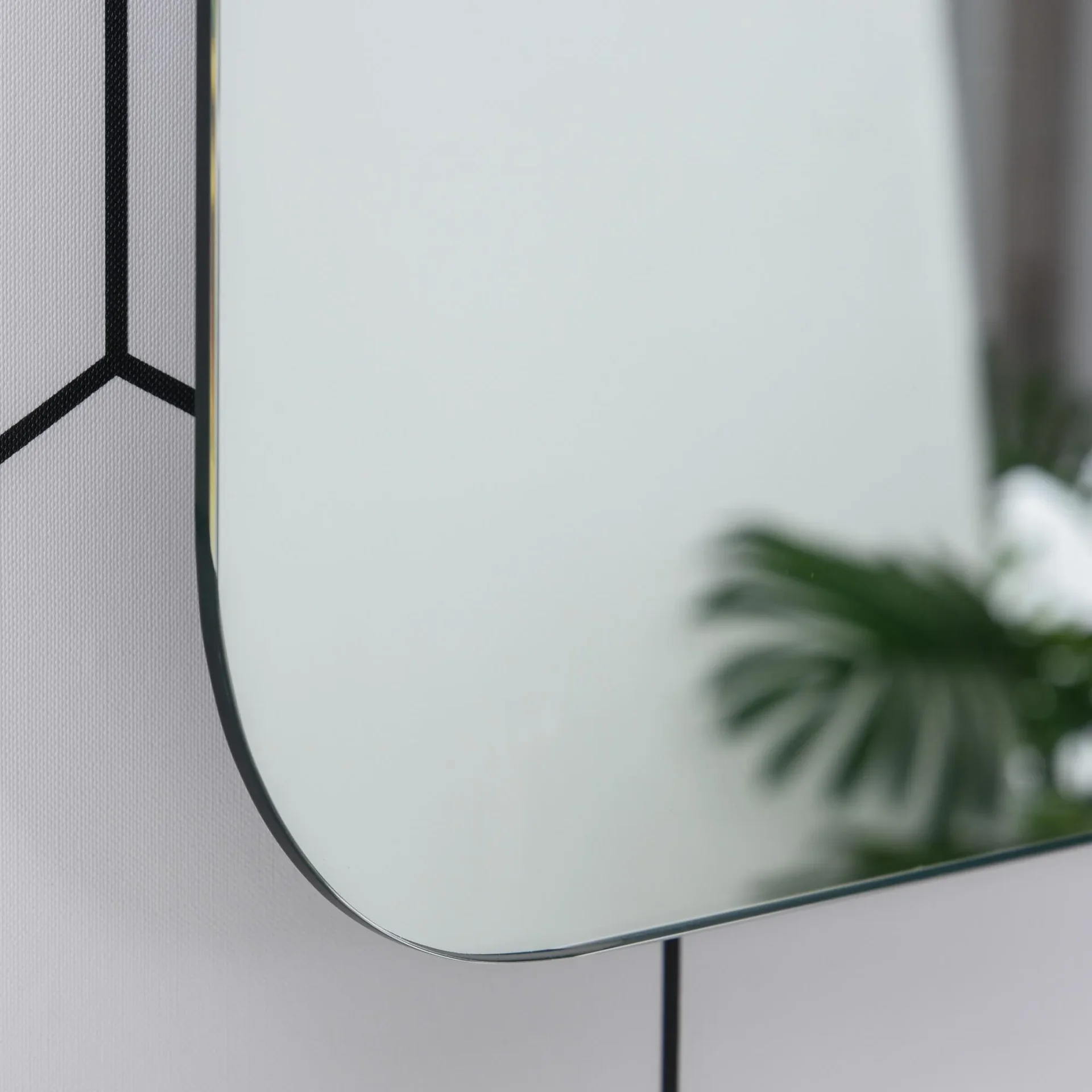 Badezimmerspiegel mit LED-Touch-Beleuchtung, weiß - 5