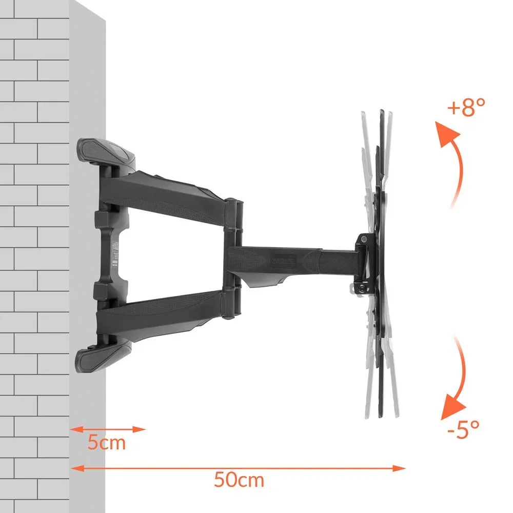 TV-Wandhalterung 32-75 Zoll Schwarz - 4