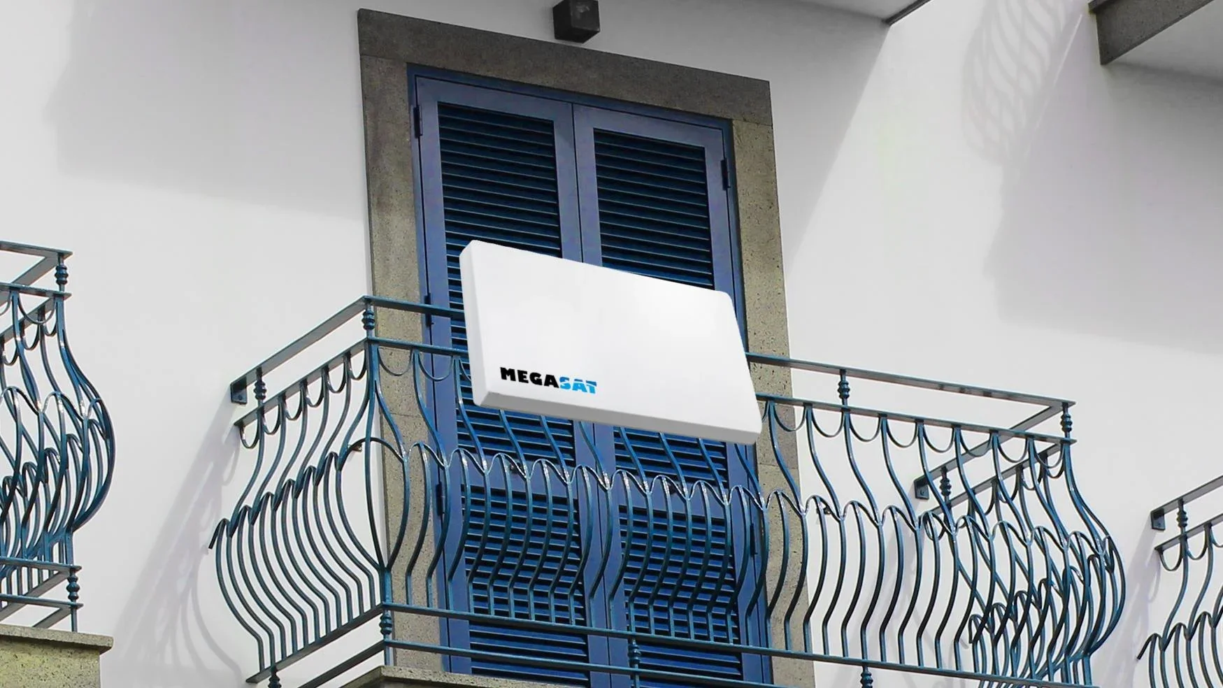 Megasat Flachantenne D1 Profi-Line - Geeignet für 1 Teilnehmer - 0