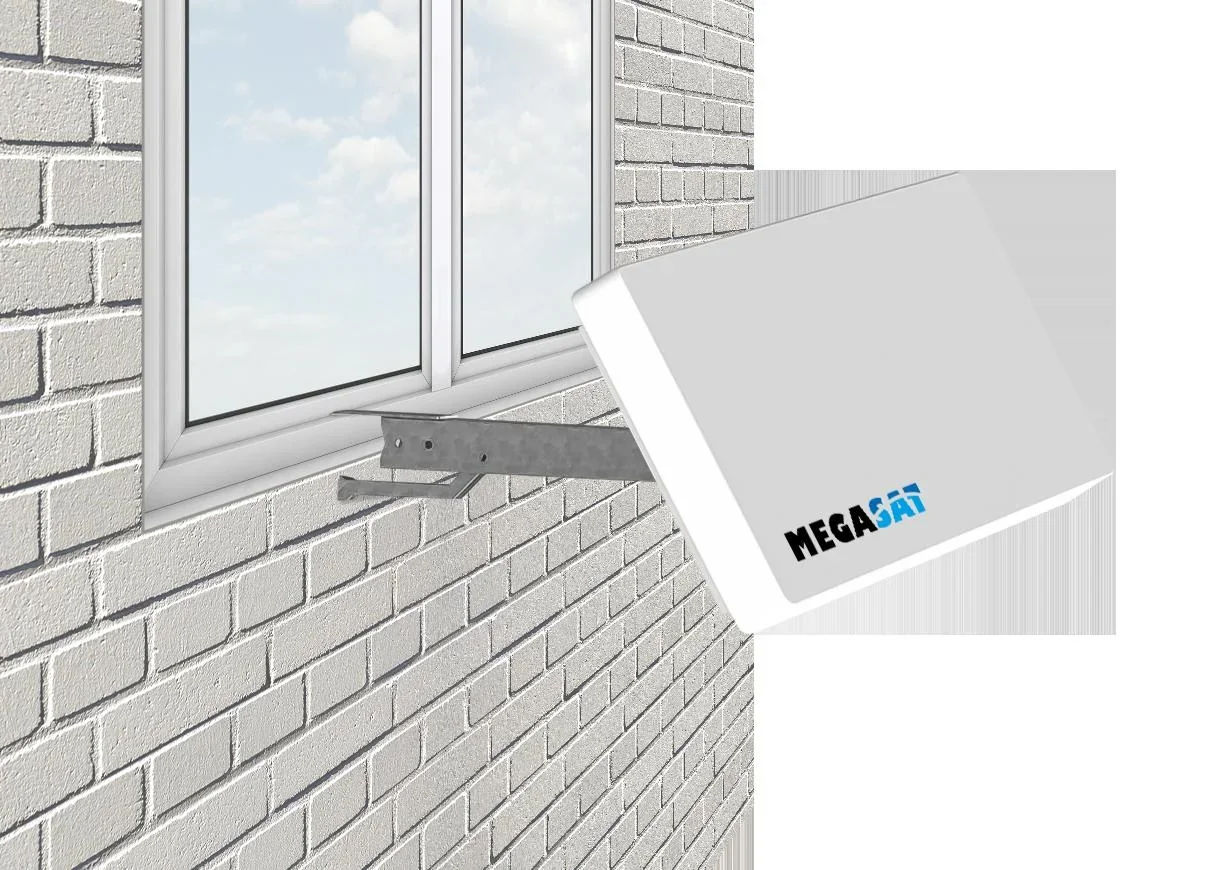 Megasat Flachantenne D1 Profi-Line - Geeignet für 1 Teilnehmer - 3