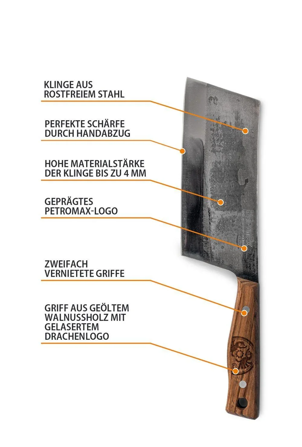 Hackmesser 17 cm - 3