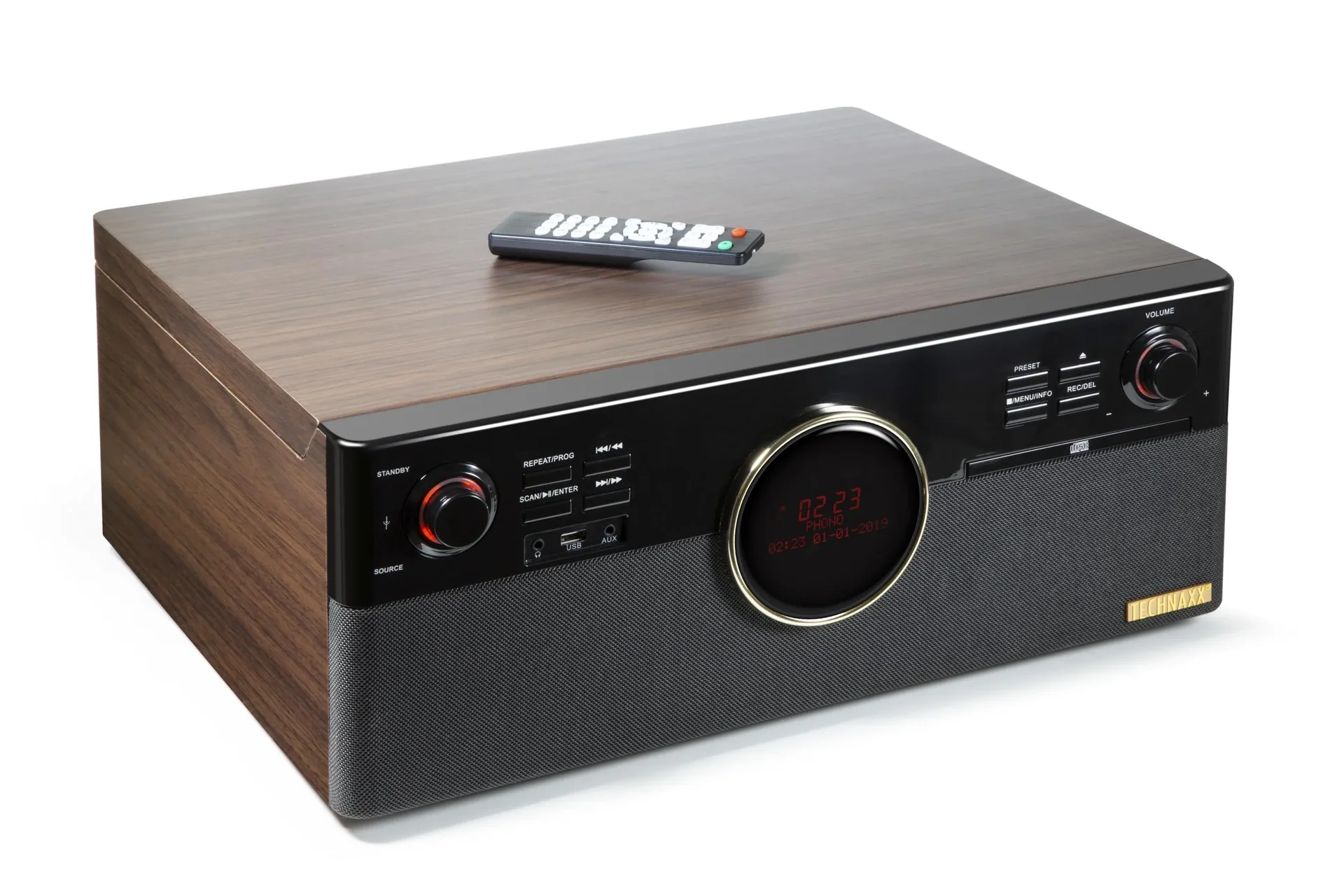 DAB Musikcenter mit Radio ,CD, Bluetooth, Plattenspieler und Digitalisierer - 3