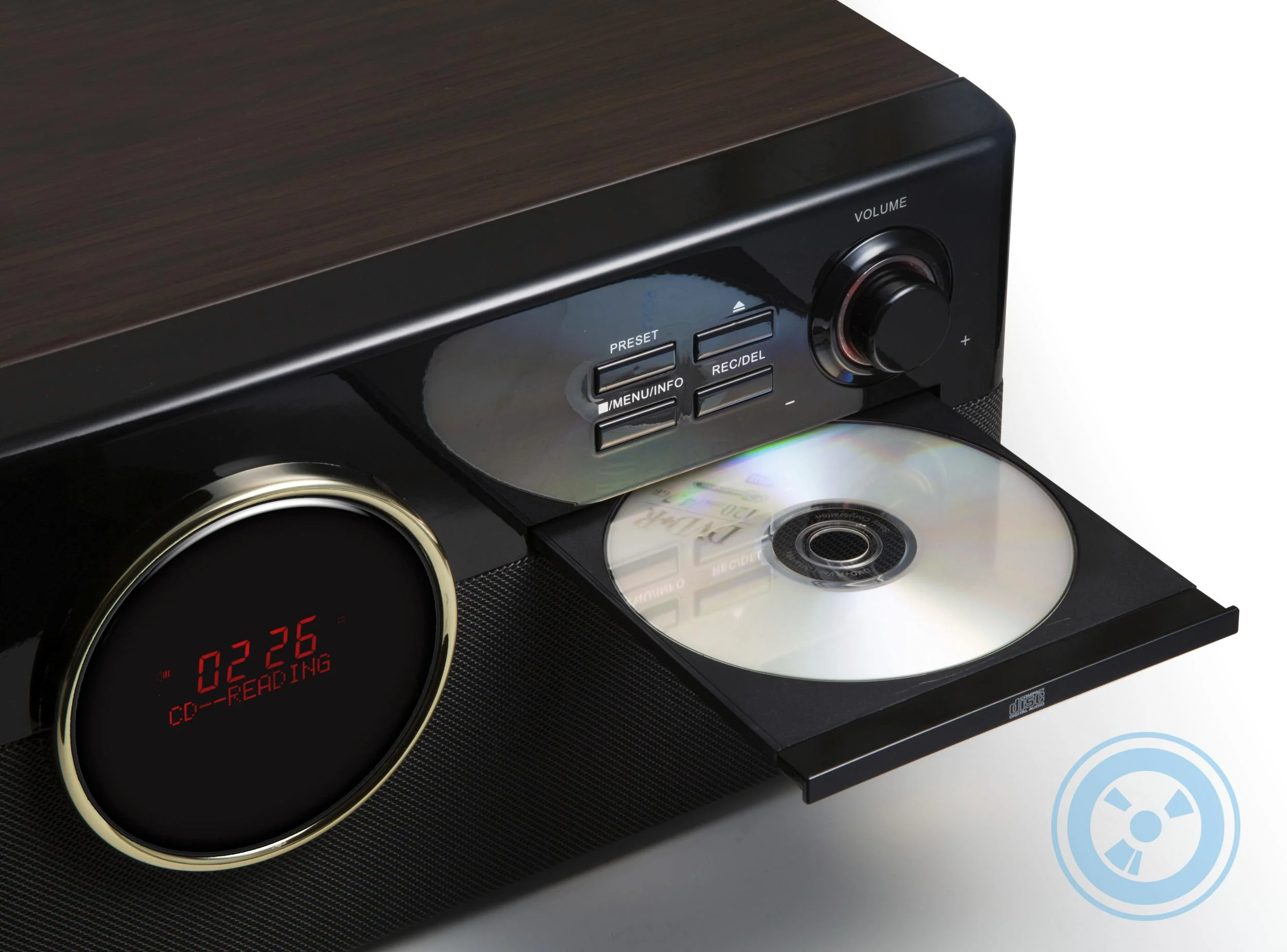 DAB Musikcenter mit Radio ,CD, Bluetooth, Plattenspieler und Digitalisierer - 7