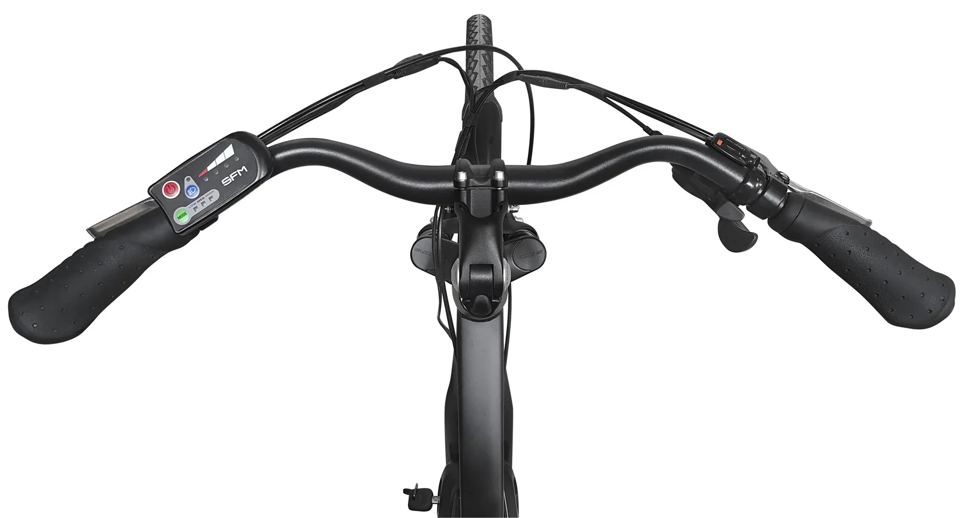 Herren Trekking E-Bike, 28 Zoll, Rahmenhöhe 50 cm, 7-Gang Kettenschaltung, Silber matt, Eifel - 1