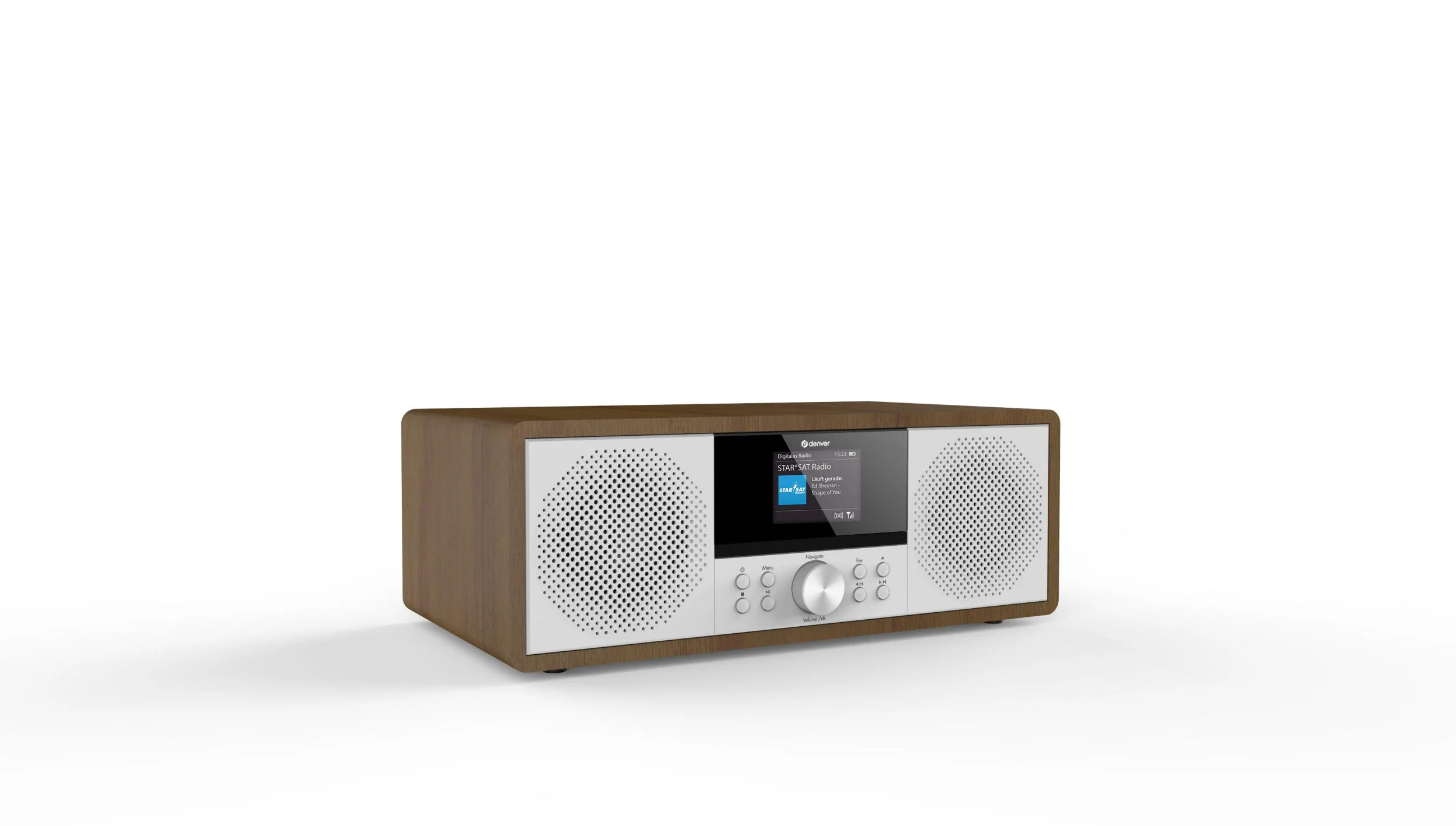 Internet Radio mit DAB+ UKW und CD Spieler, Bluetooth Funktion, schwarz - 6