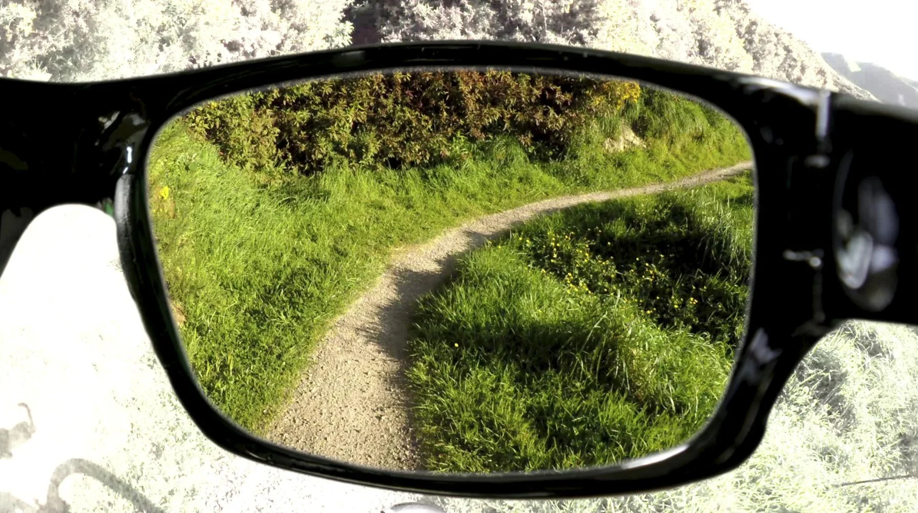 Polarisierte Sonnenbrille, 3er-Set, "HD Polar View", 2 x Schwarz + 1 x Braun/ Hornoptik - 2