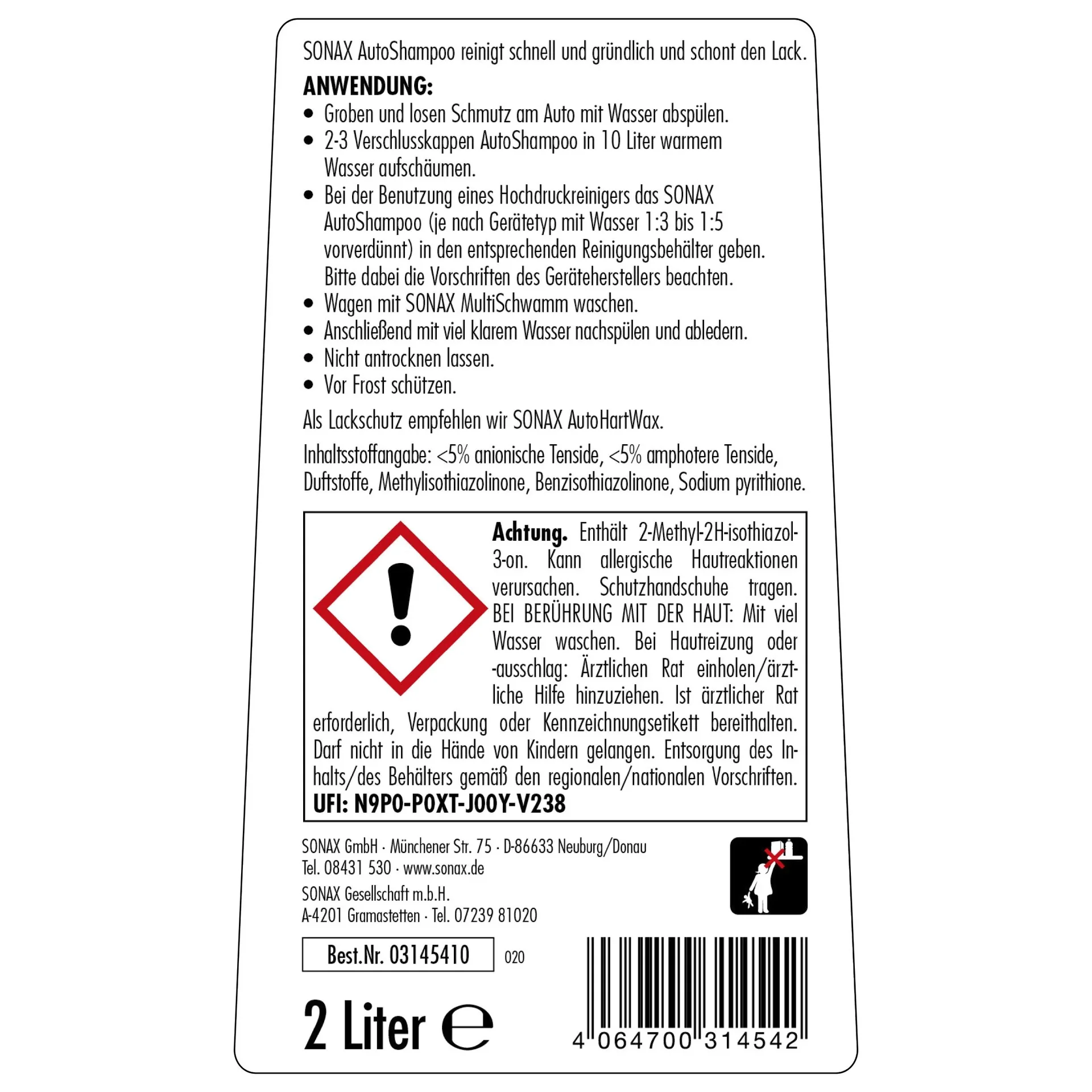 Auto Shampoo Konzentrat 2 l - 7