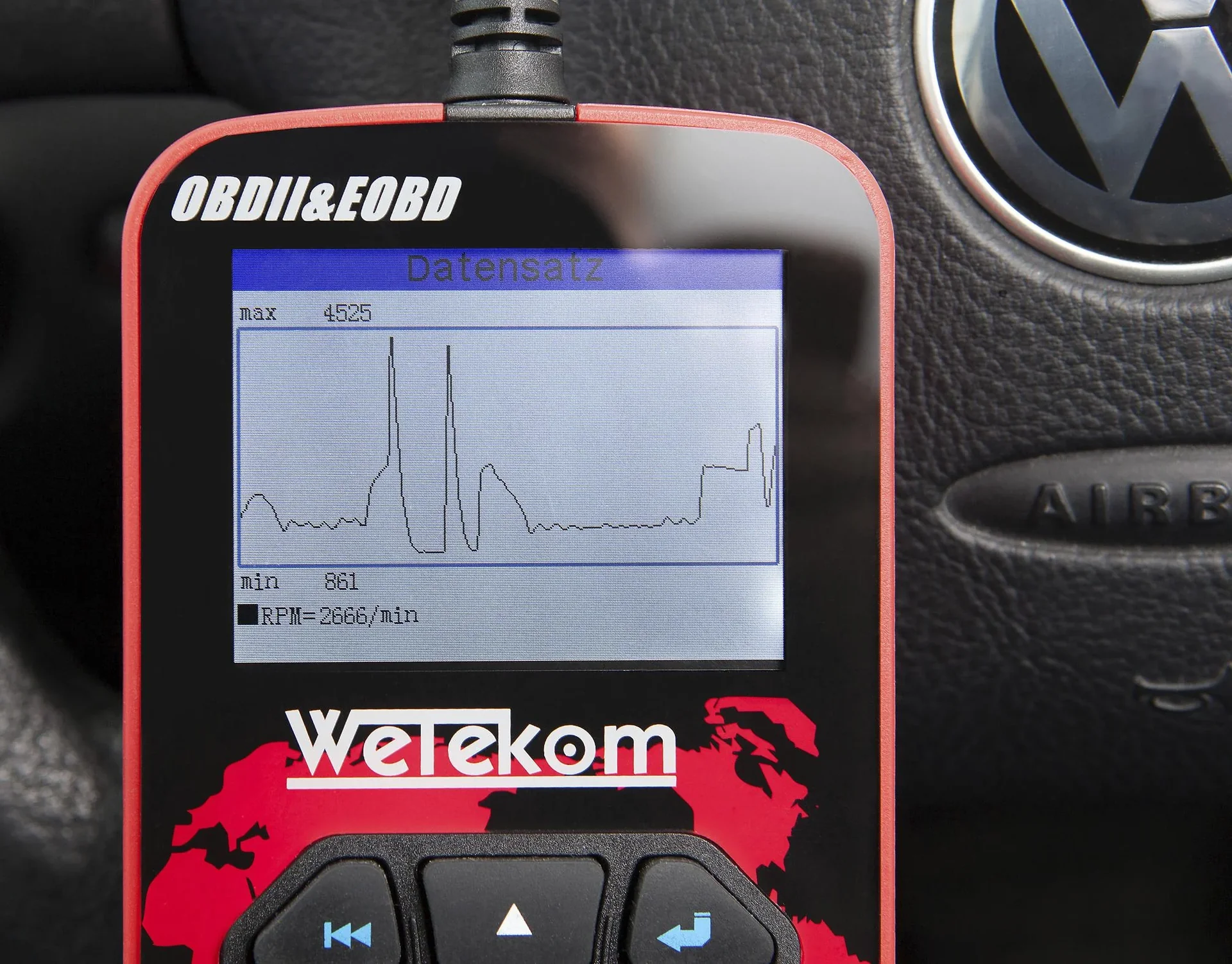 OBDII Diagnose Scanner mit Farbdisplay - 1