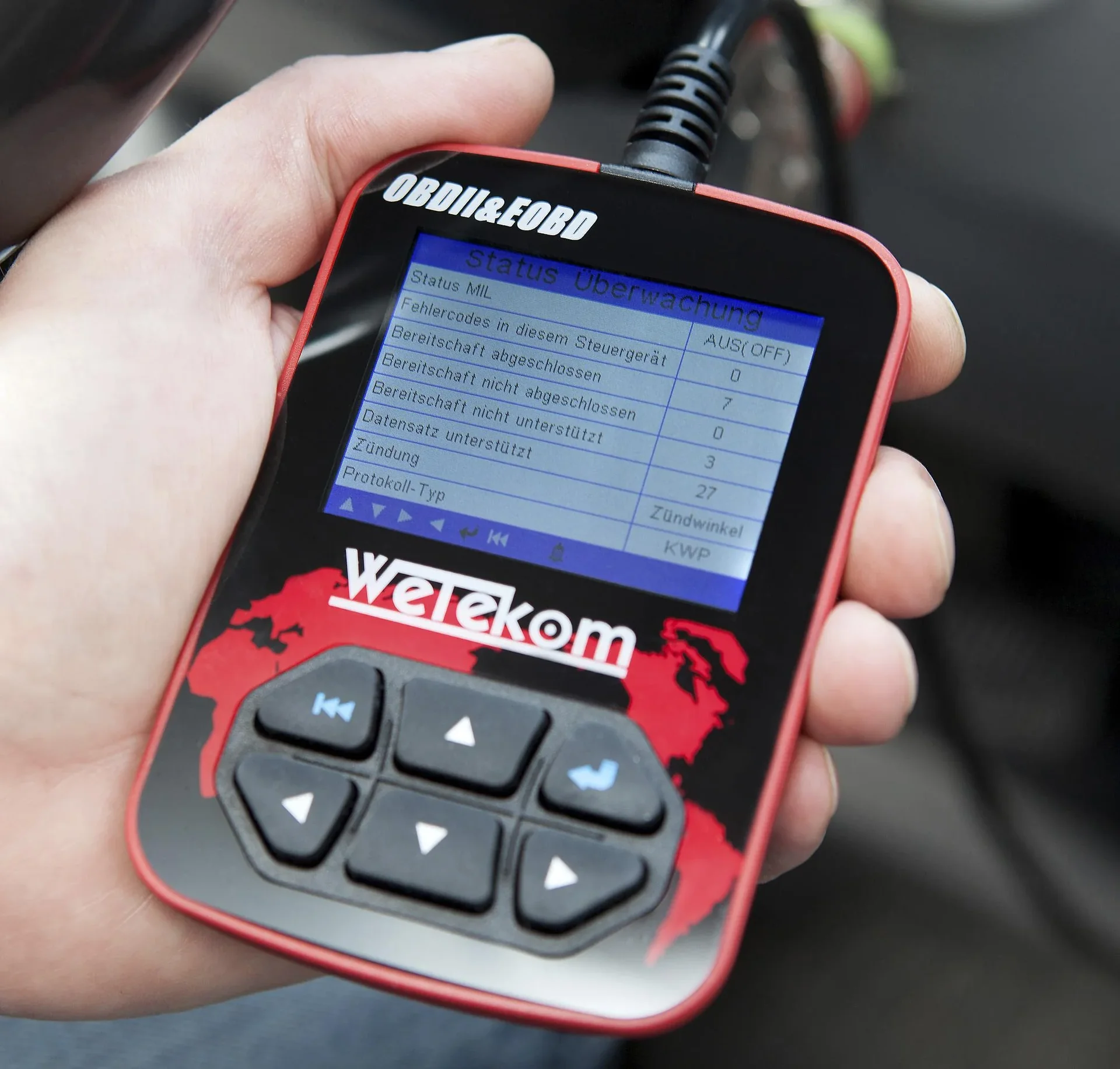 OBDII Diagnose Scanner mit Farbdisplay - 2