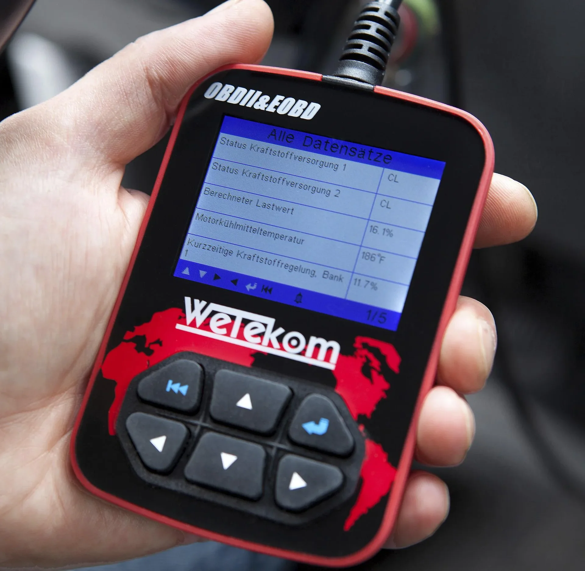 OBDII Diagnose Scanner mit Farbdisplay - 3