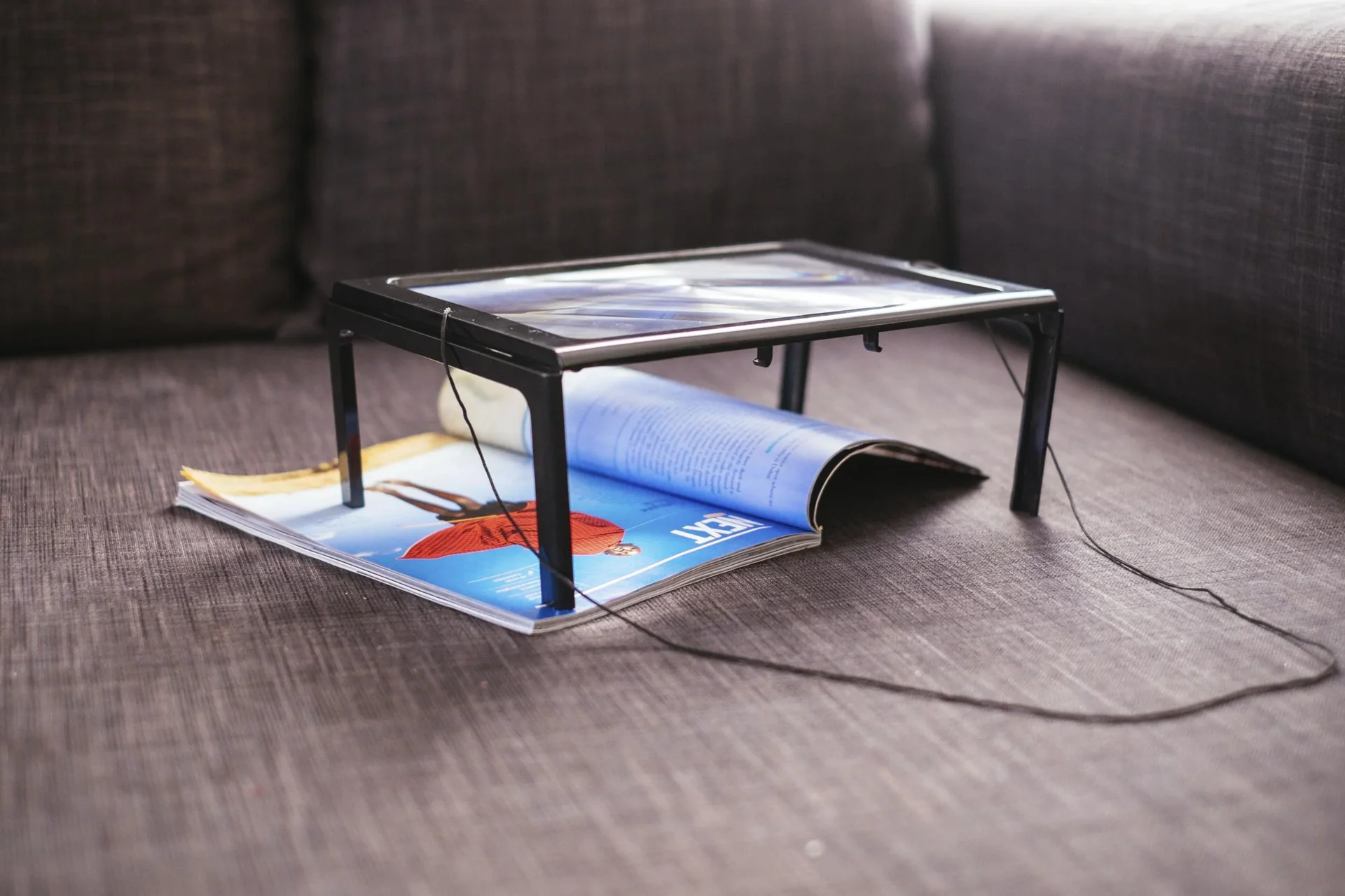 Standlupe mit Licht - 1