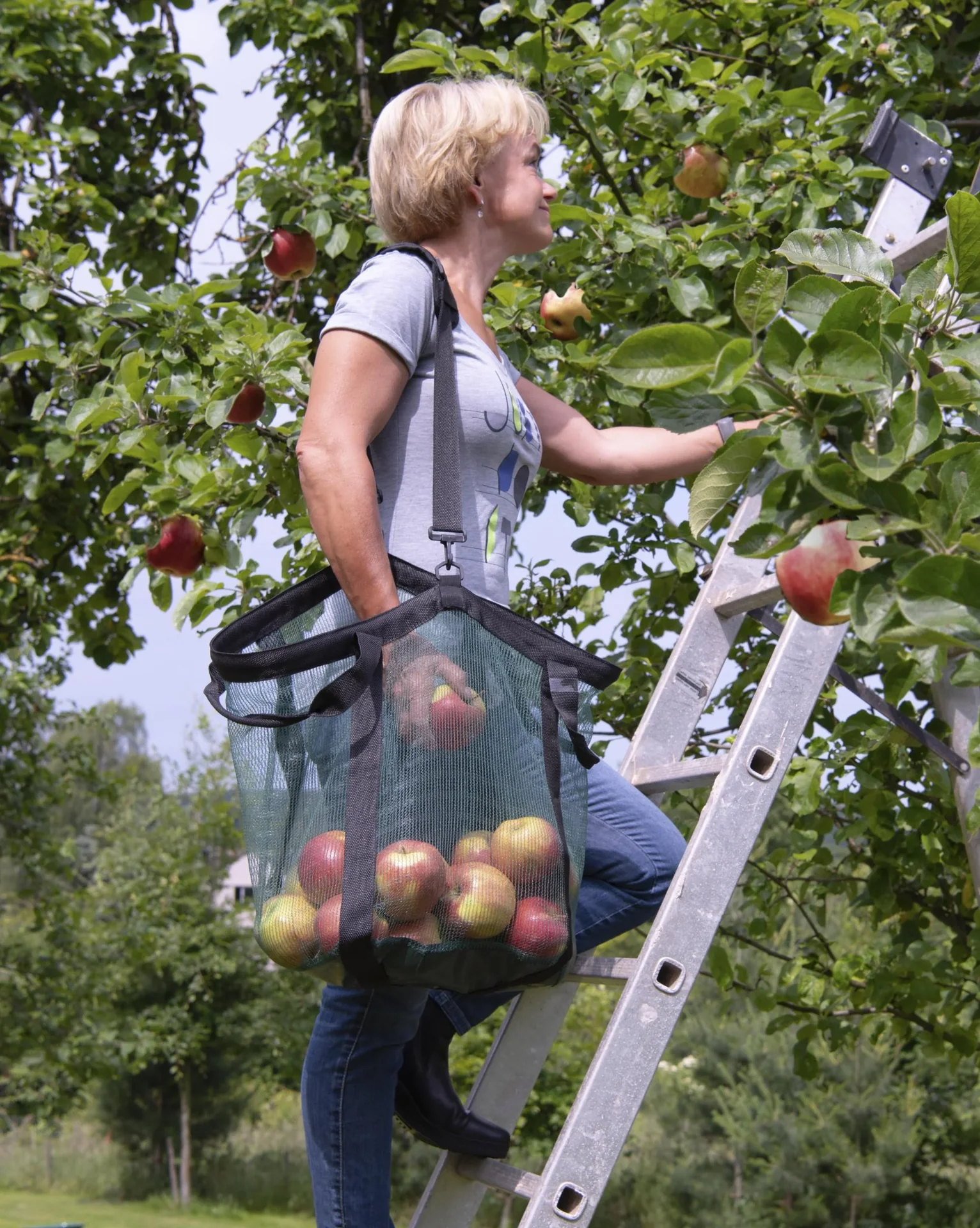 Erntetaschen Set mit Schultergurt, 2-tlg - 0