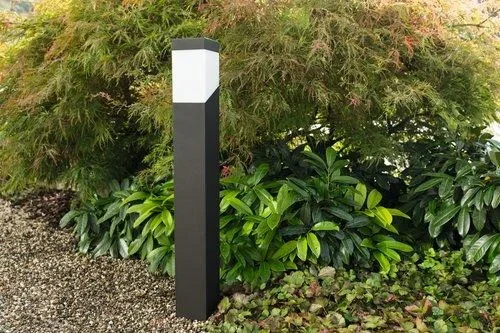 Standleuchte 800mm MADELEINE anthrazit, für den Außenbereich - 0