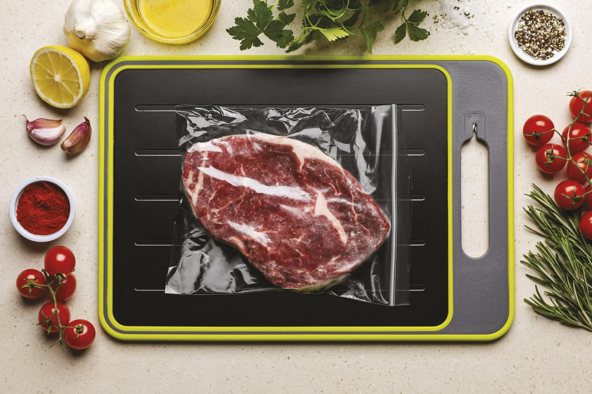 4in1 Auftau-Schneidbrett Livington Frost Away - 4