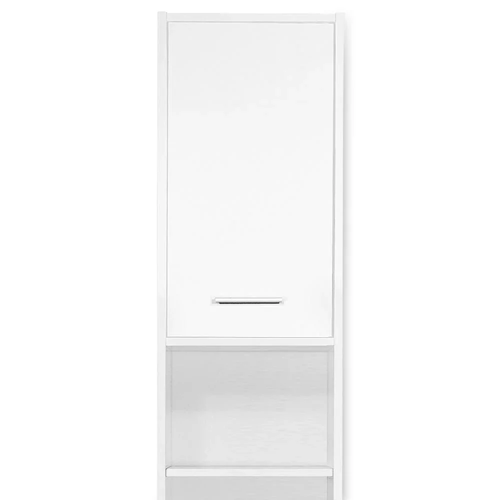 Badezimmerschrank mit verstellbaren Regalen 185 x 30 x 30 cm - 1