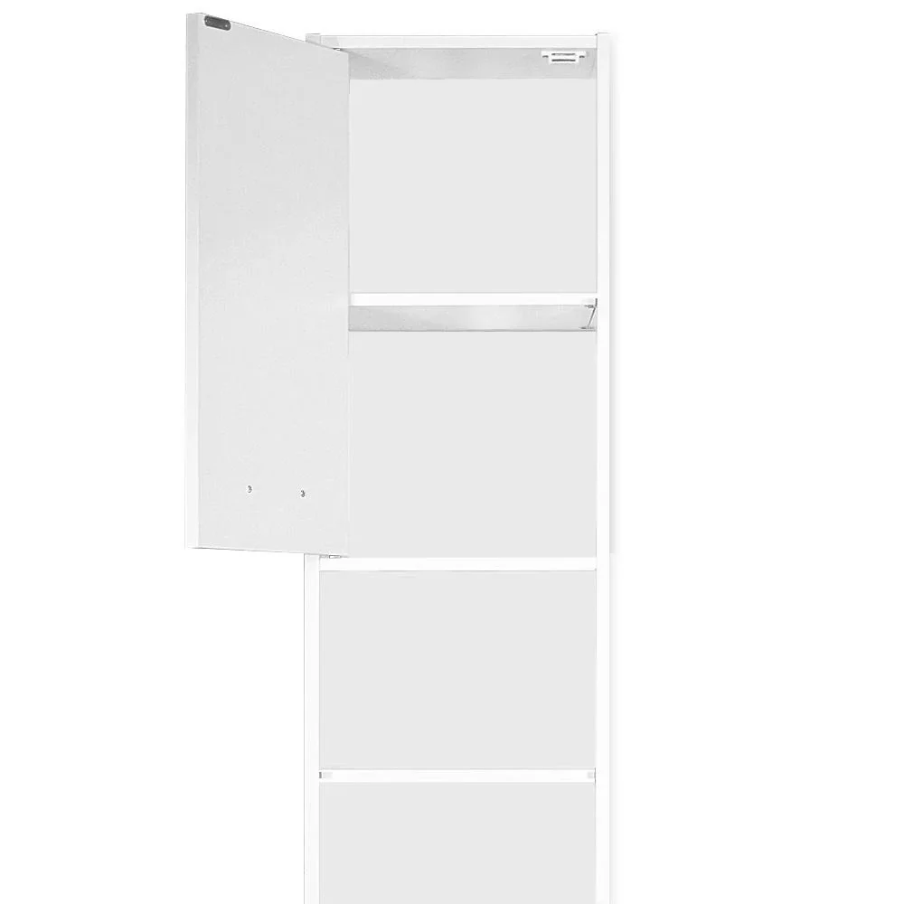 Badezimmerschrank mit verstellbaren Regalen 185 x 30 x 30 cm - 2