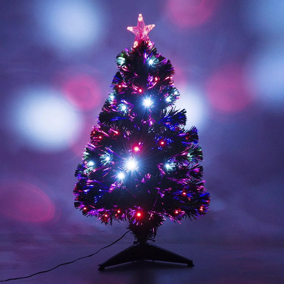 Künstlicher Tannenbaum inklusive Metallständer grün - 1