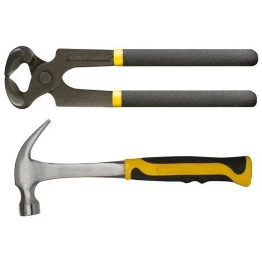 Klauenhammer - 450g mit Zange 8" / 200 mm - 1