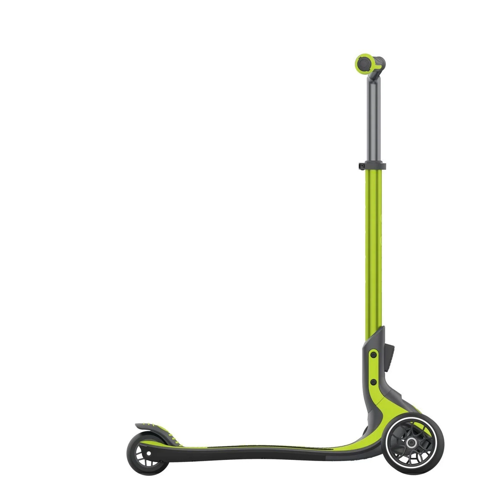 ULTIMUM   Tretroller Kinder Erwachsene, 125/90 mm extra breit, ABEC 7, 3-rädrig, höhenverstellbar, lime grün - 7