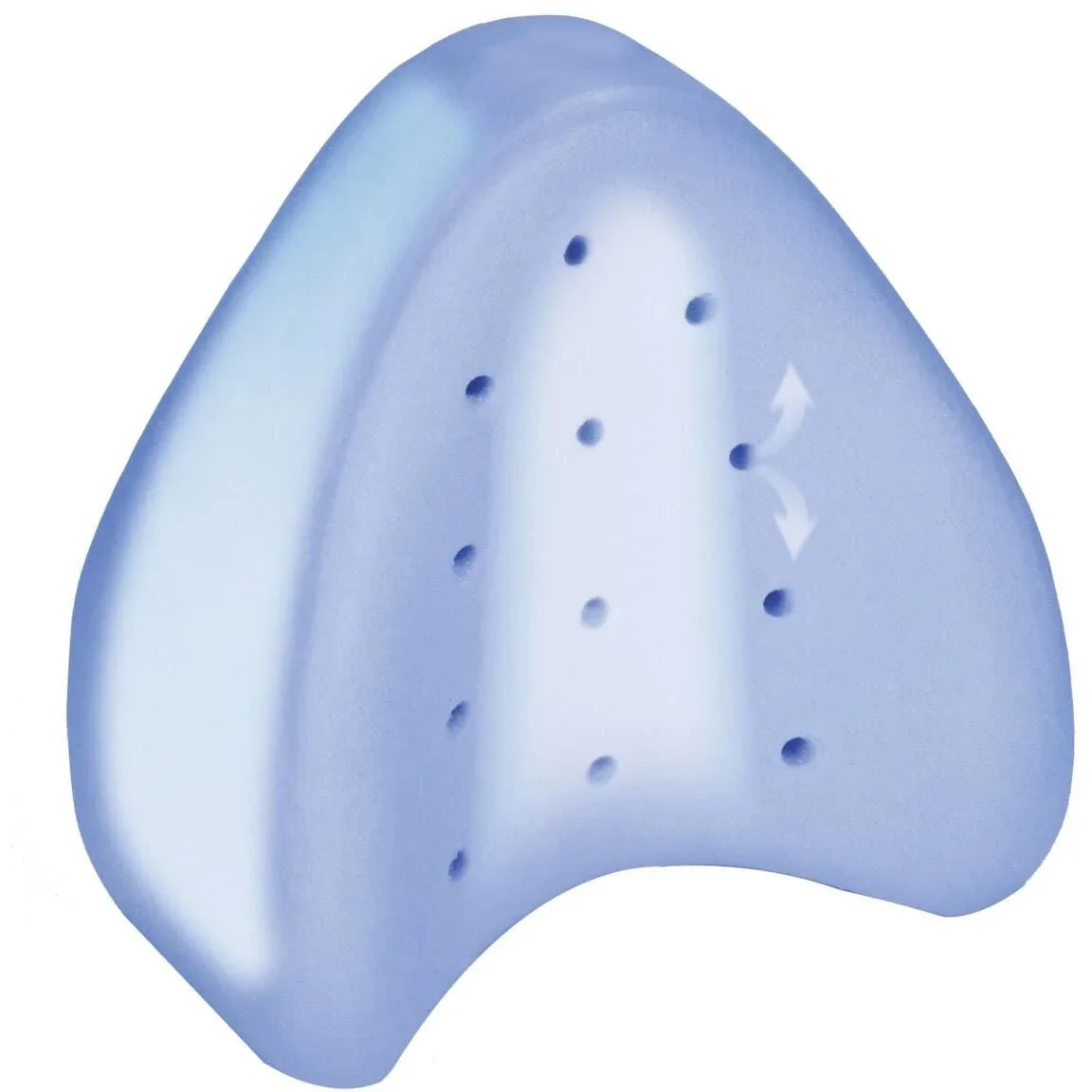 Beinkissen "Comfy Air" mit Memory-Schaum - Orthopädisches Kniekissen - 4