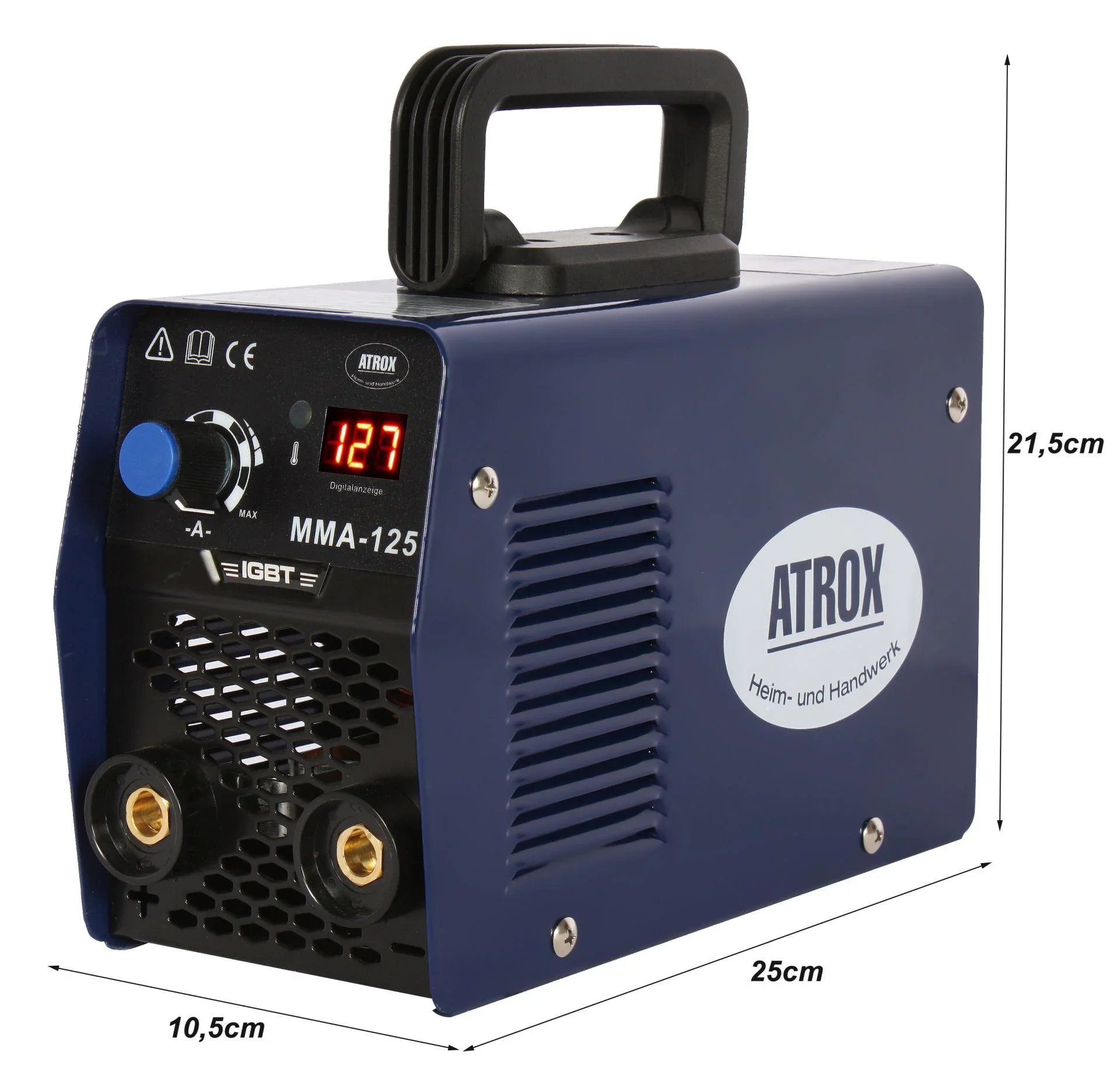Inverter-Elektroden-Schweißgerät inklusive 4-teiligem Zubehör-Set - 4