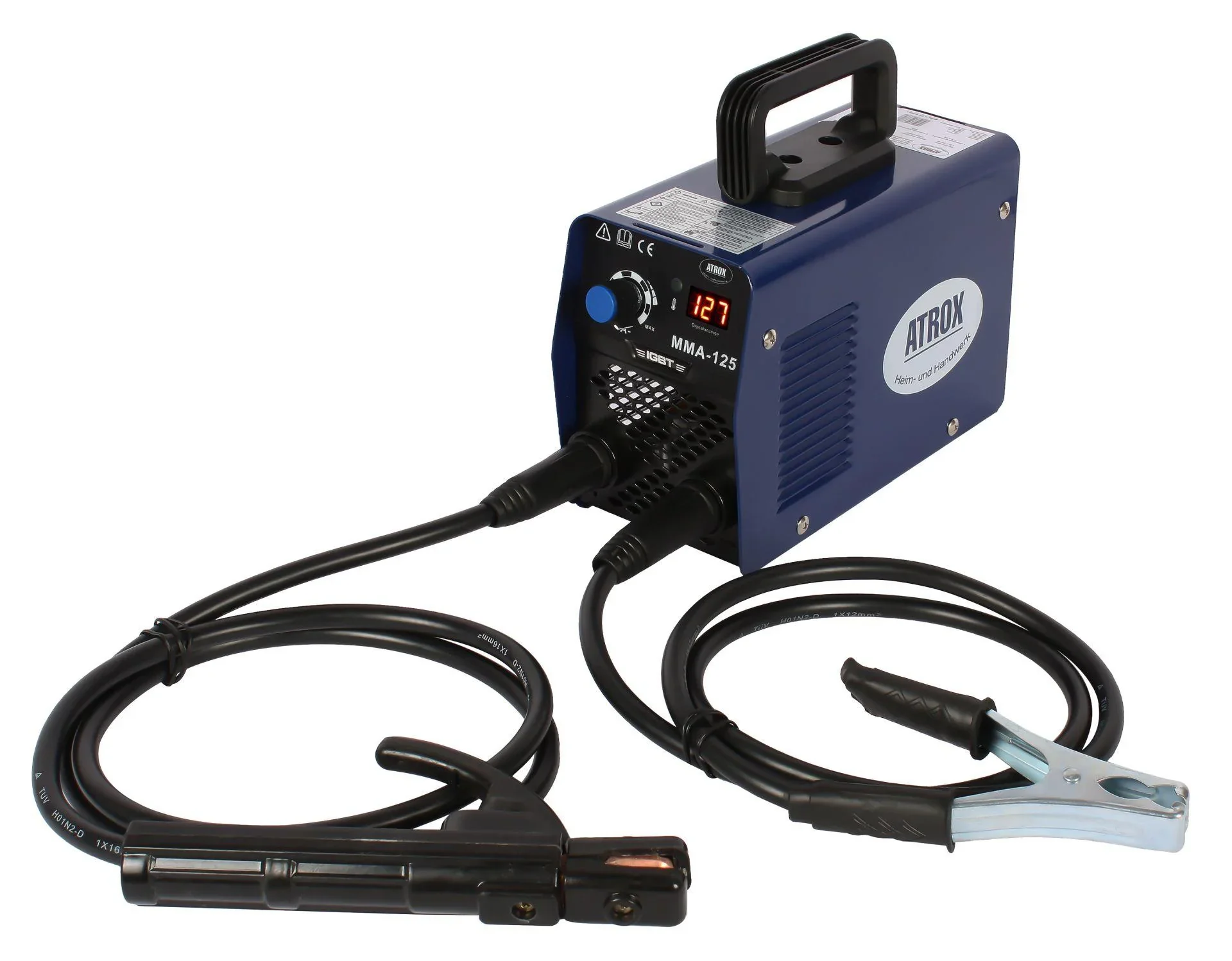 Inverter-Elektroden-Schweißgerät inklusive 4-teiligem Zubehör-Set - 5