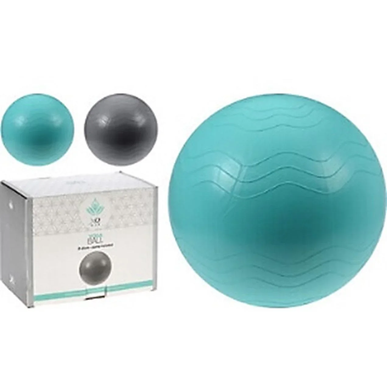 Fitness Yogaset 4 in 1 - Hanteln - Yogabal - Yogamat - - 1