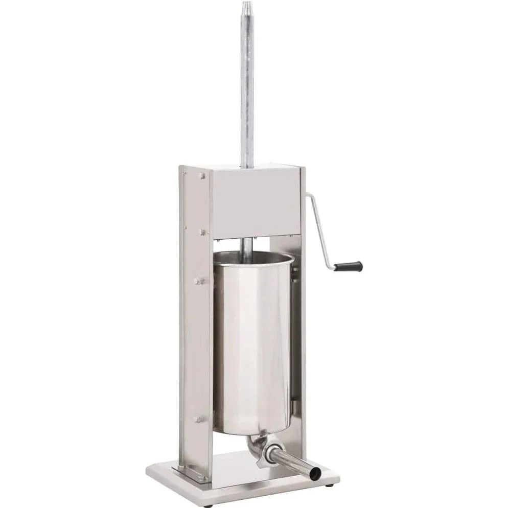 Wurstfüller manuell 15 L Edelstahl silberfarben - 1