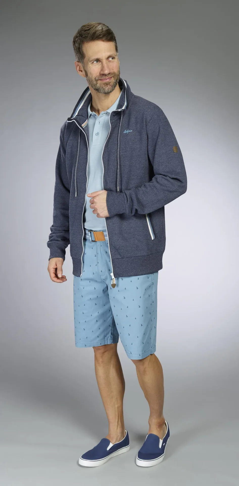 Shorts mit Druck, Farbe aqua, Gr.M - 7