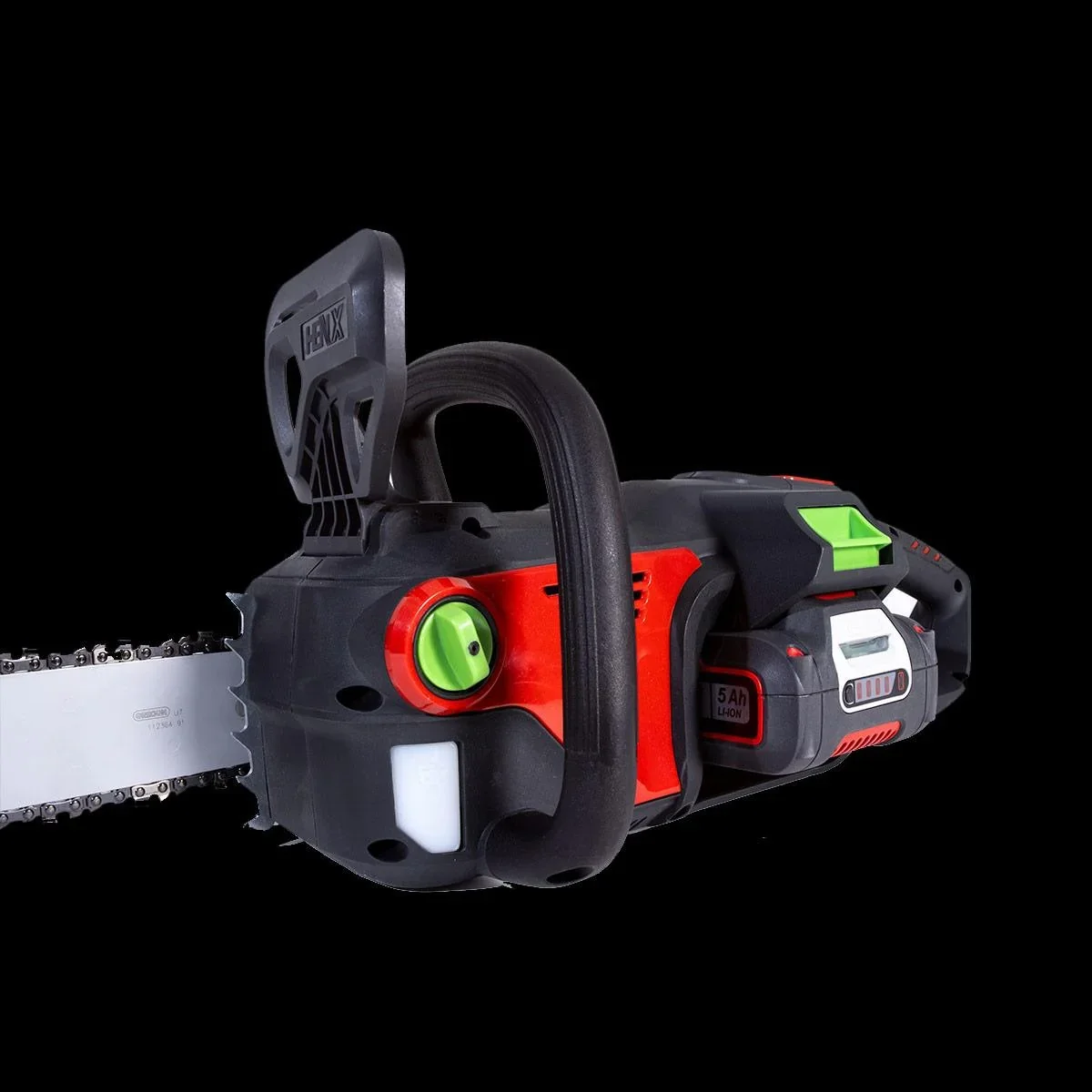 Kettensäge + 5.0 Batterie & Schnellladegerät 40 Volt Li-ion - 6