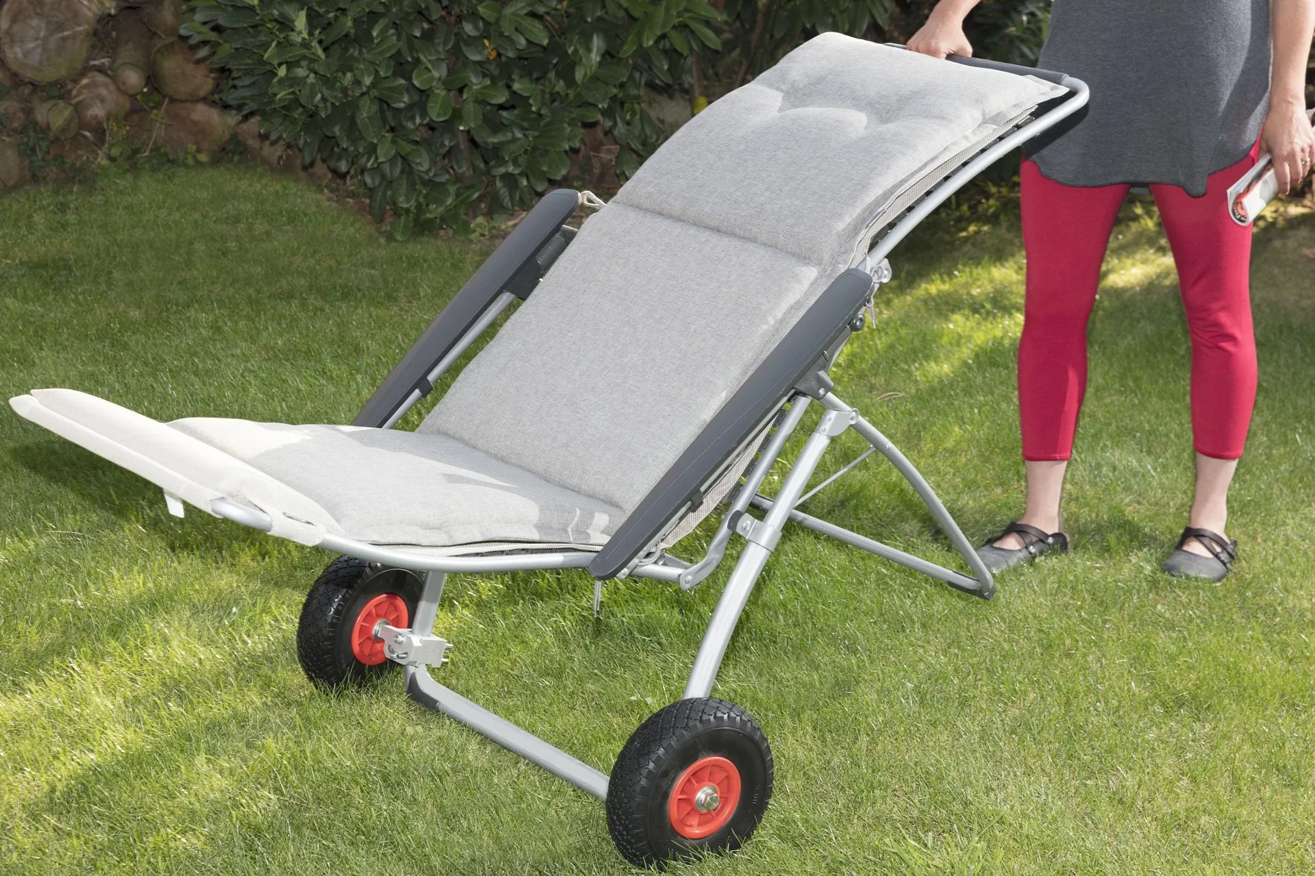 Stützräder Anbausatz für Schubkarren, 2er Set - 0