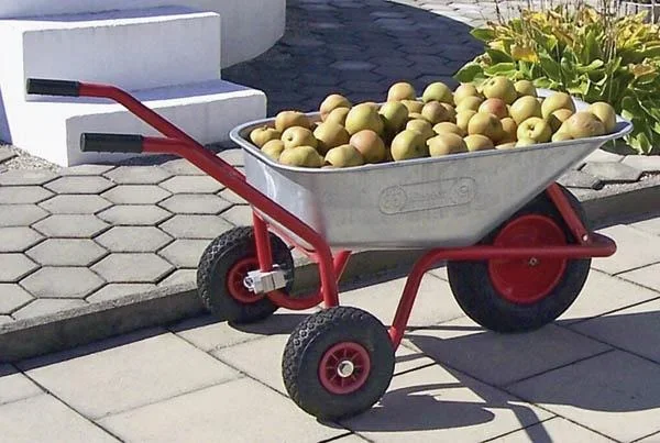 Stützräder Anbausatz für Schubkarren, 2er Set - 2