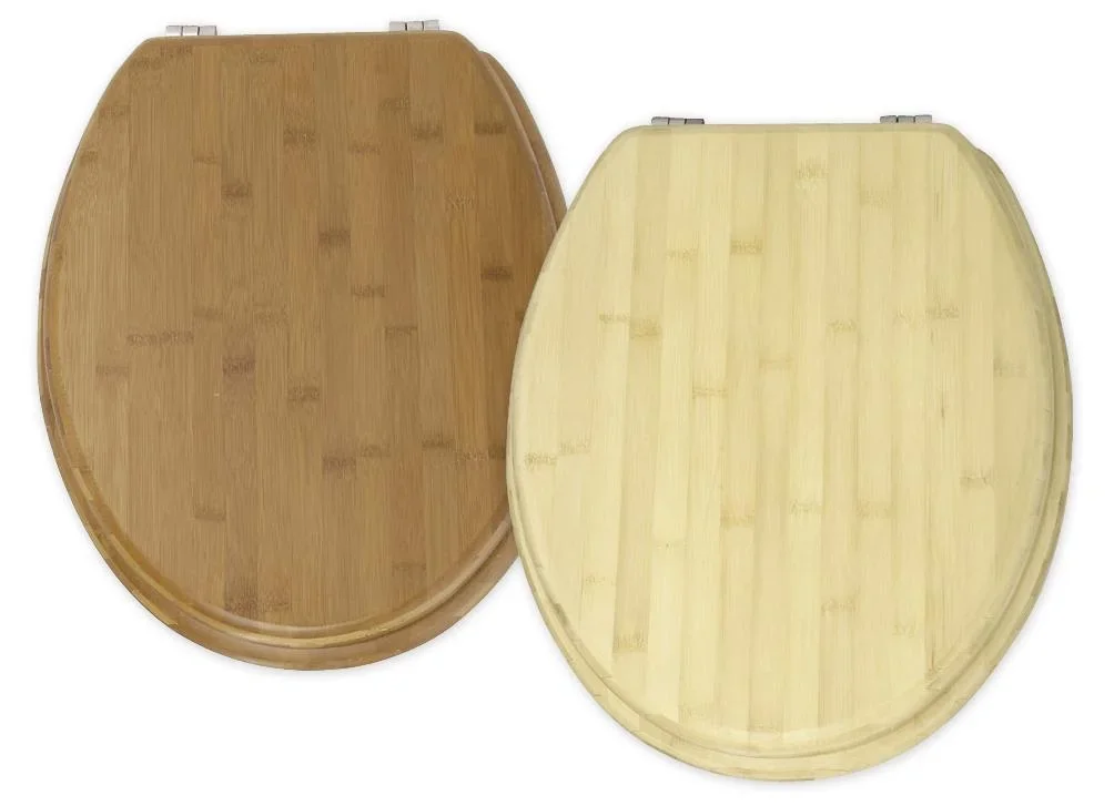 WC Sitz Bambus Dunkel - 5