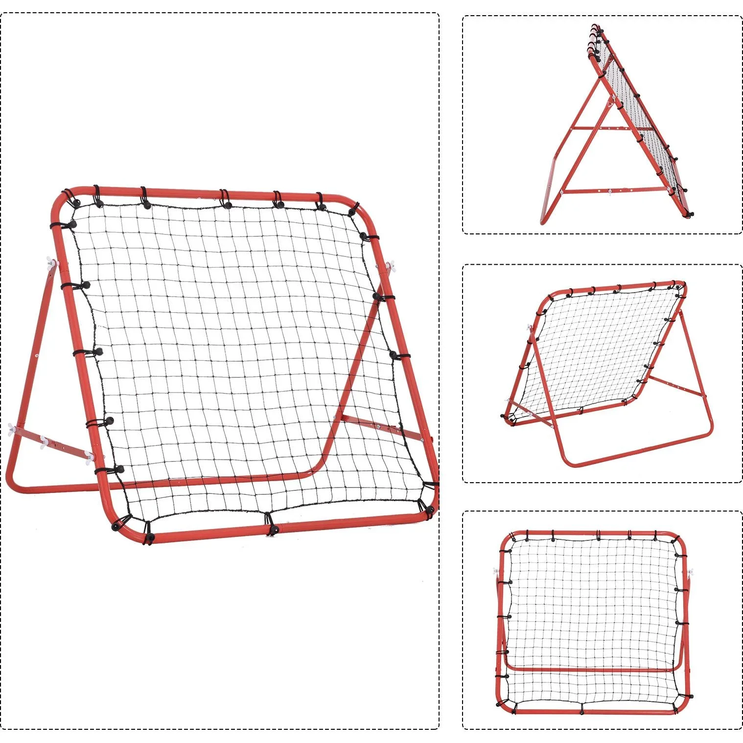 Fußball Rebounder mit verstellbaren Winkeln - 5