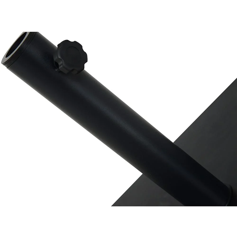 Sonnenschirmständer Schirmständer Schirmhalter Schirmfuß 11kg Ø35/Ø38/Ø48 mm Schwarz 40 x 40 x 43 cm - 2