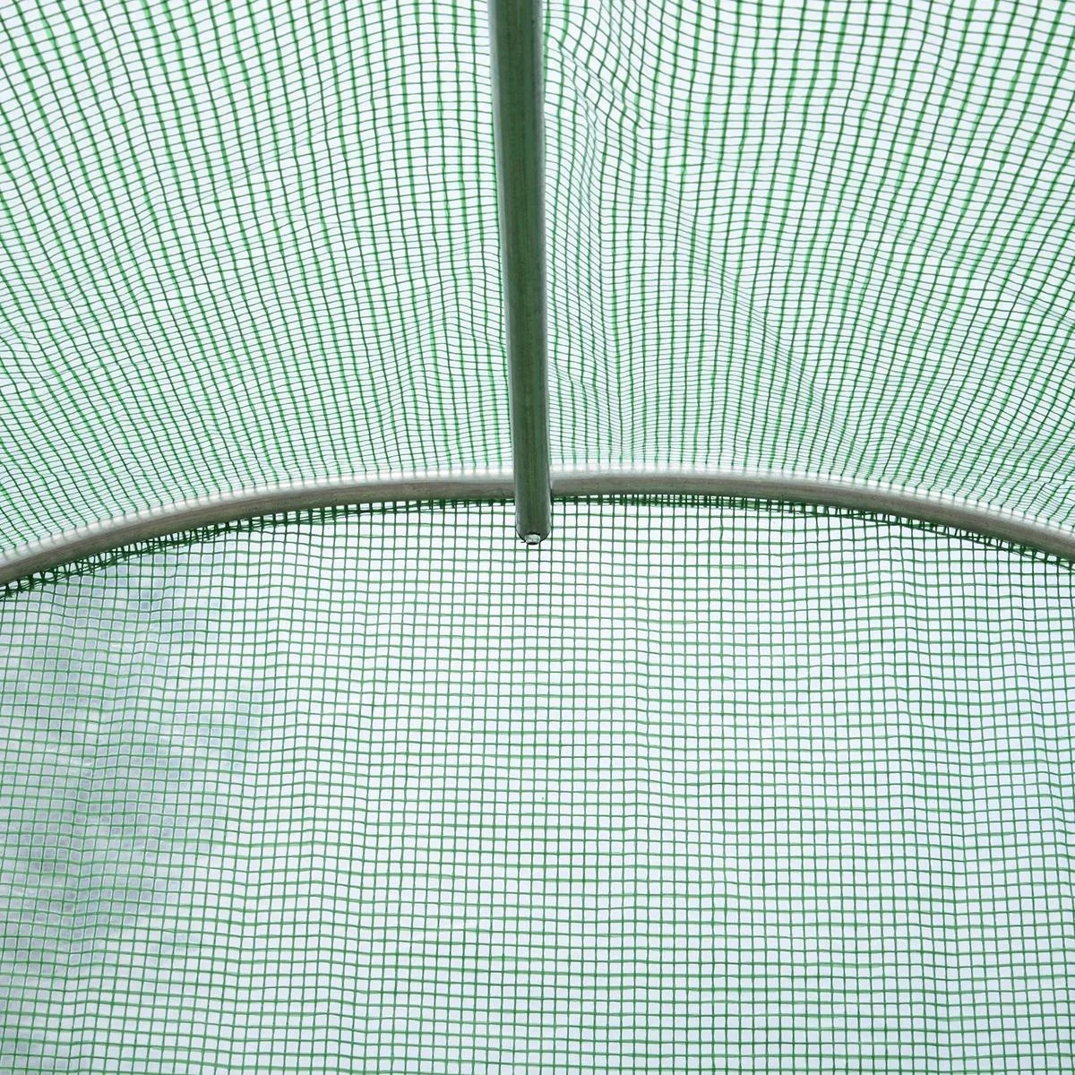 Foliengewächshaus mit Fenster grün - 0